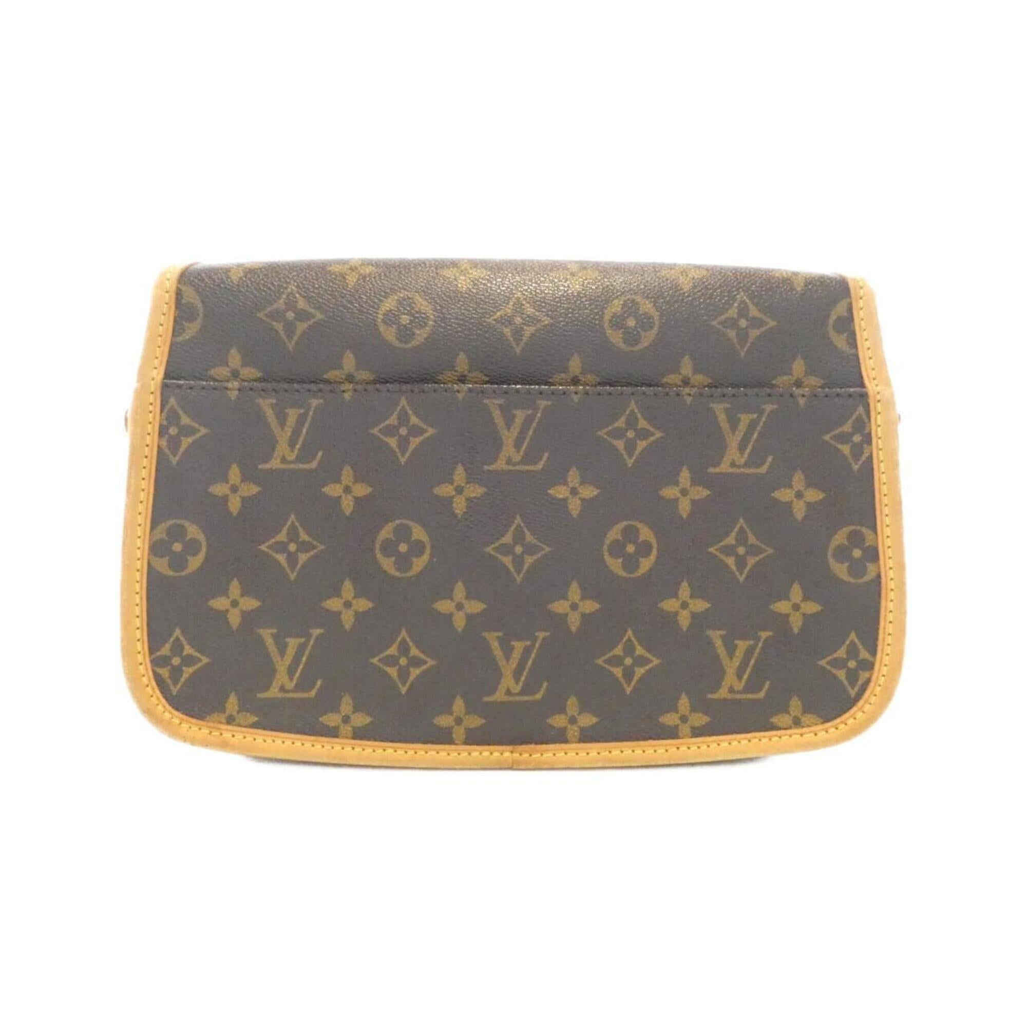 Louis Vuitton Brown Coated Canvas Shoulder Bag (Pre-Owned)