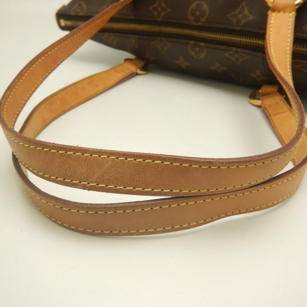 Louis Vuitton Black Brown Monogram Monogram Canvas Tote Bag (Pre-Owned)