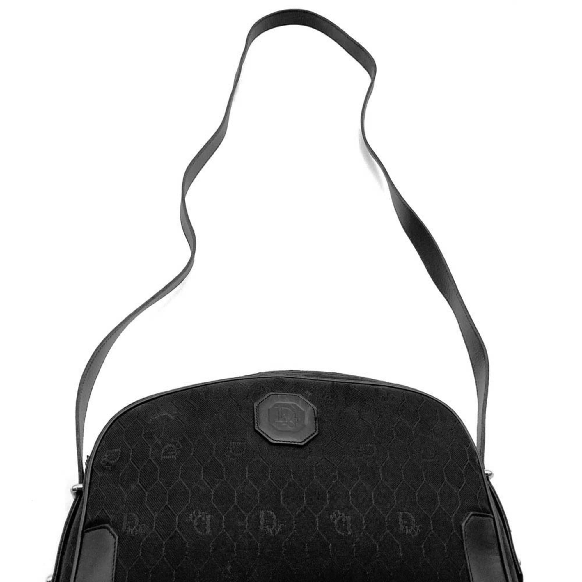 Christian Dior Black Canvas Shoulder Bag (Pre-Owned)