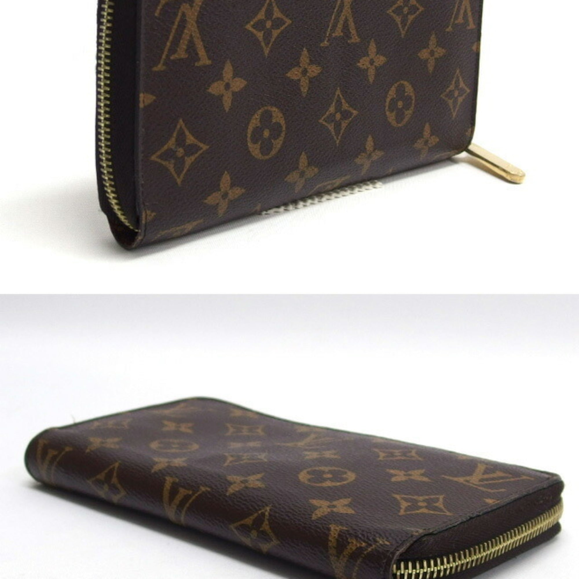 Louis Vuitton Monogram Canvas Long Wallet (Bi-Fold) (Pre-Owned)
