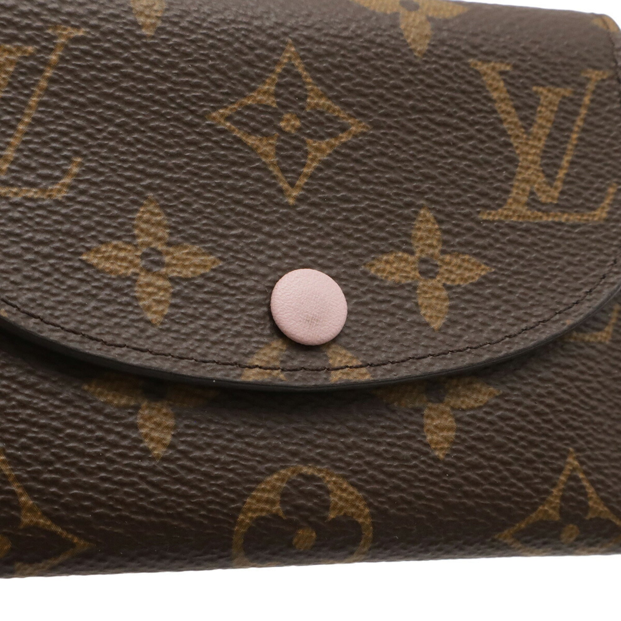 Louis Vuitton Monogram Rose Ballerine Monogram Coin Purse/Coin Case (Pre-Owned)