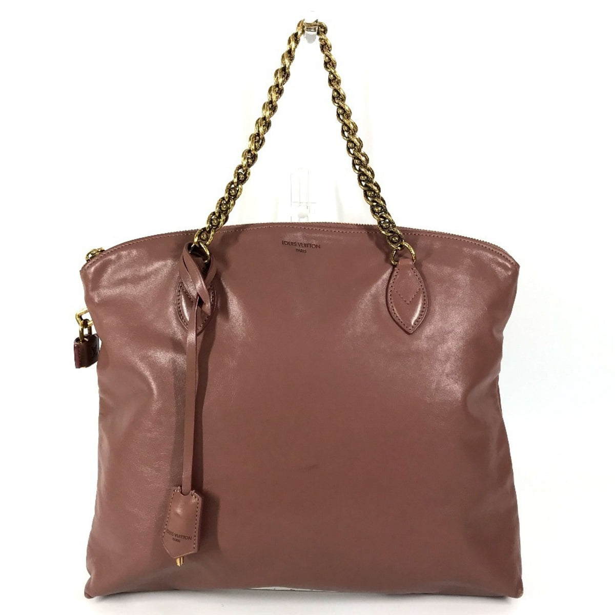 Louis Vuitton Pink Rose Leather Shoulder Bag Tote Bag (Pre-Owned)