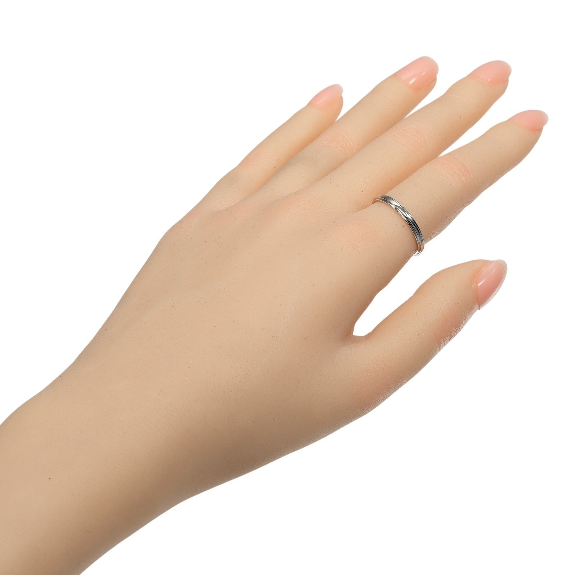 Cartier Platinum 950 Band Ring (Pre-Owned)