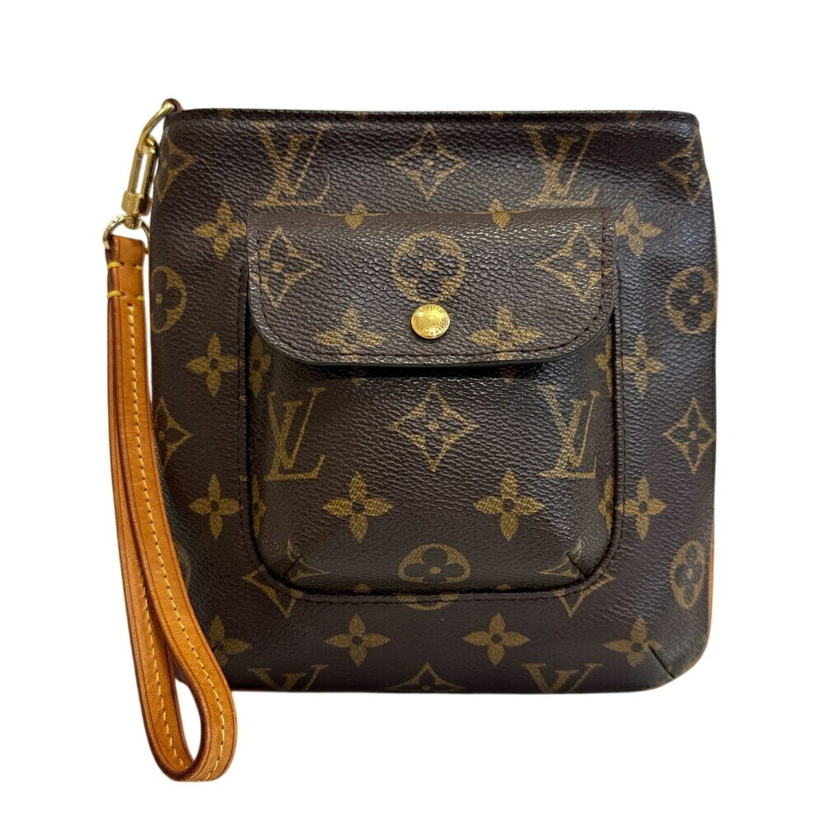 Louis Vuitton Monogram Brown Monogram Pouch (Pre-Owned)