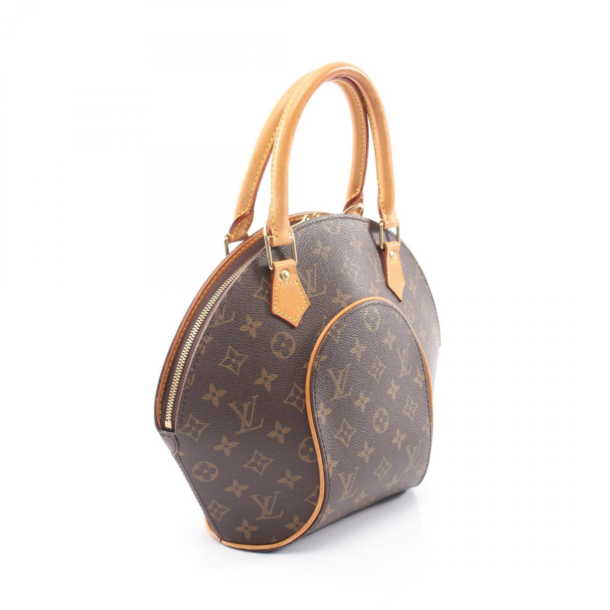 Louis Vuitton Brown Coated Canvas Pvc Monogram Leather Handbag (Pre-Owned)