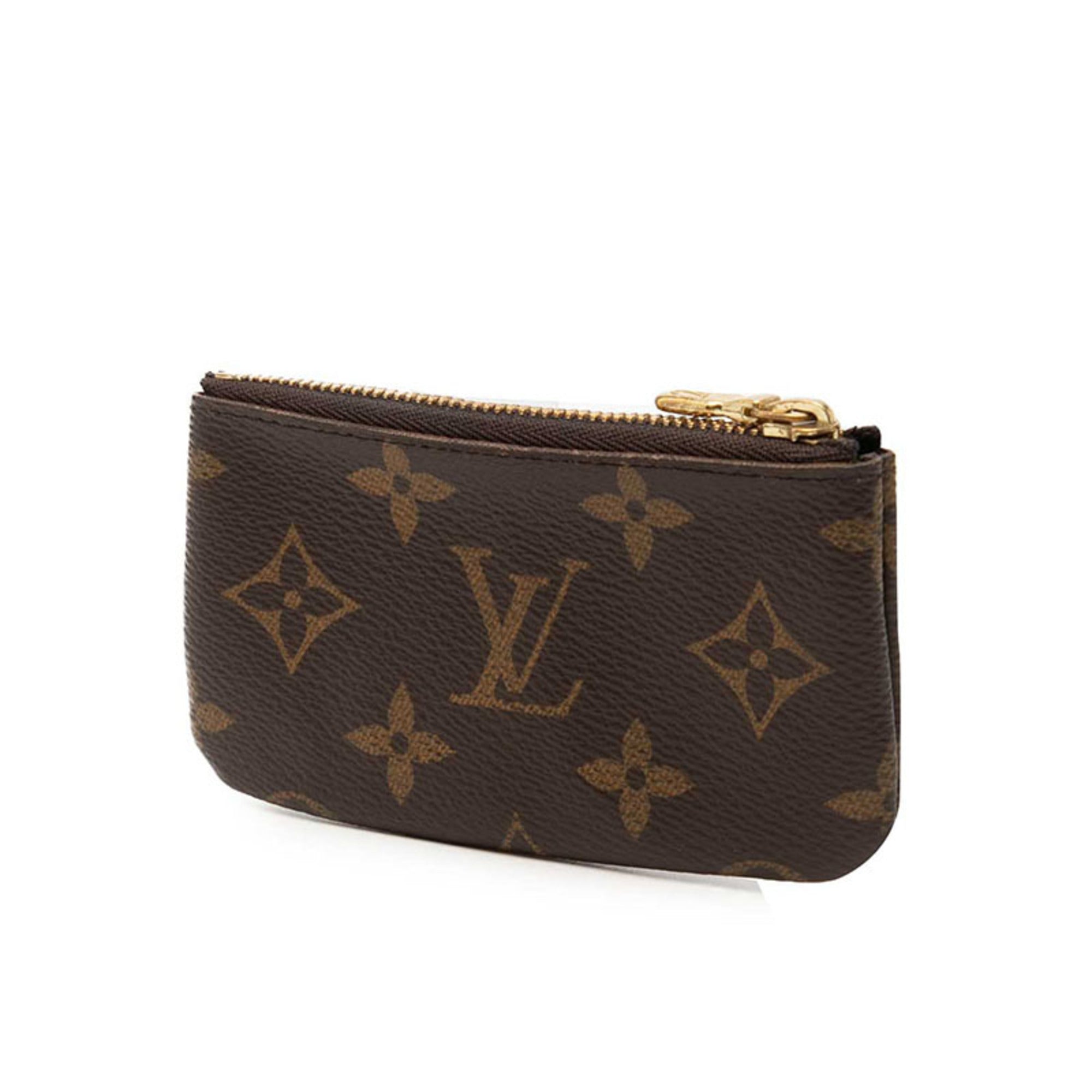 Louis Vuitton Brown Pvc Leather Coin Purse/Coin Case (Pre-Owned)