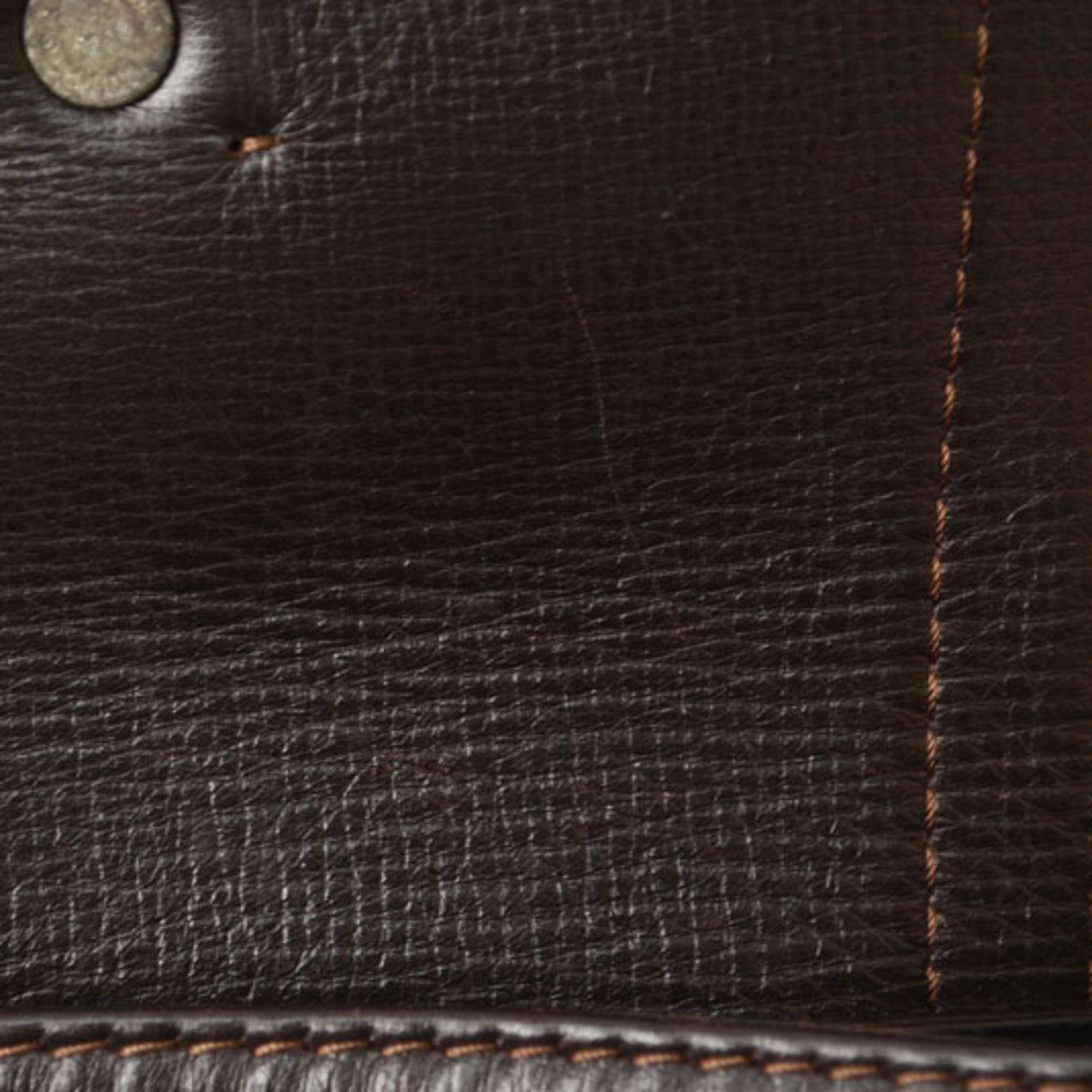 Louis Vuitton Coffee Utah Leather Shoulder Bag (Pre-Owned)