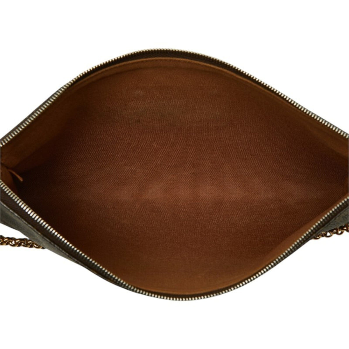 Louis Vuitton Brown Pvc Leather Handbag Shoulder Bag (Pre-Owned)