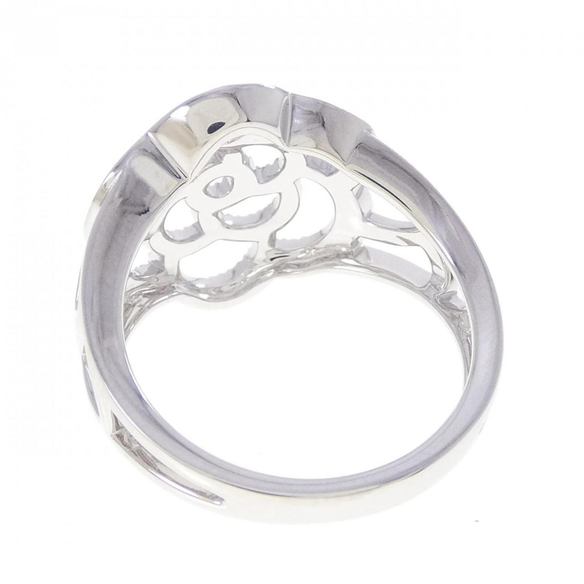 Chanel White Gold (18K) Band Ring (Pre-Owned)