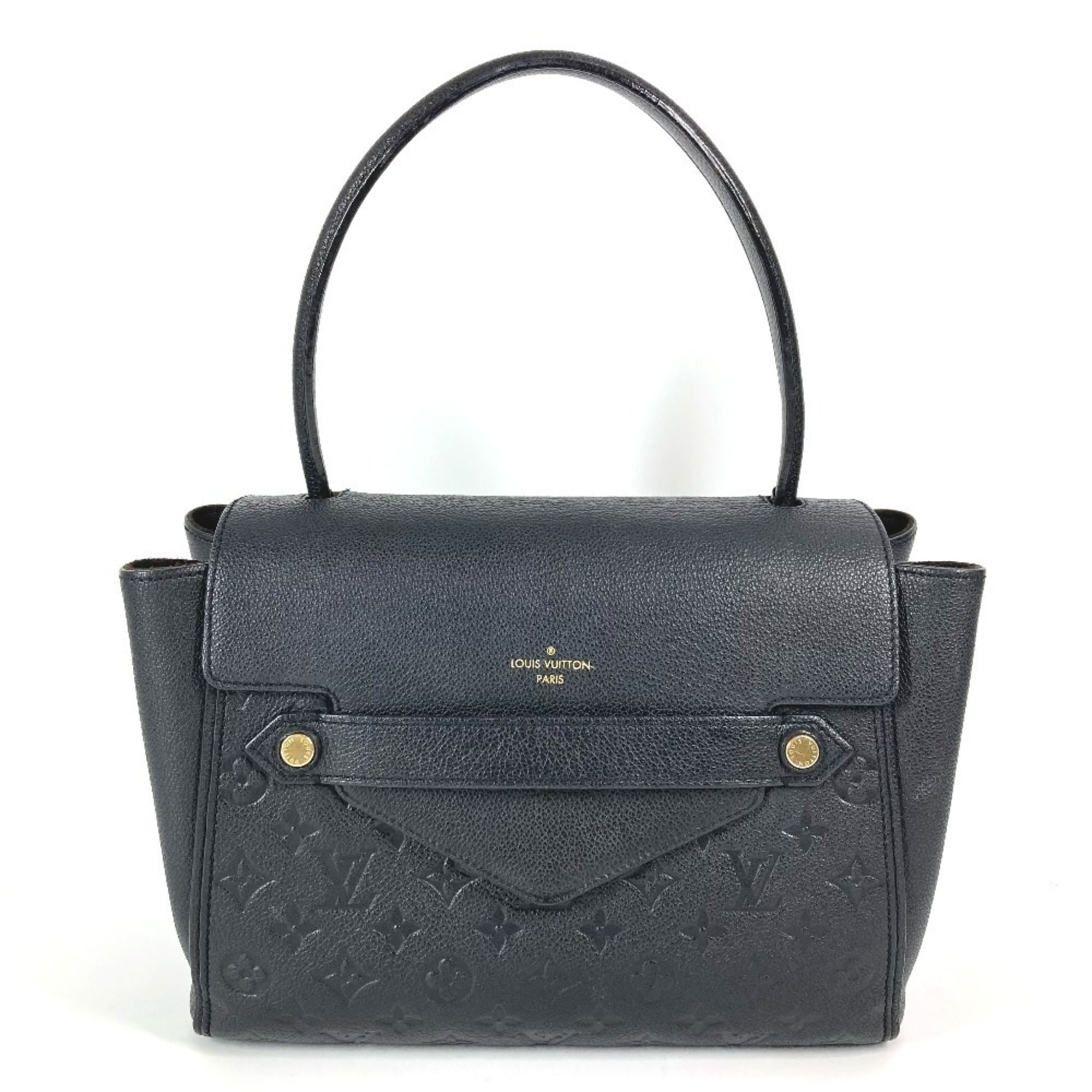Louis Vuitton Black Noir Monogram Empreinte Handbag Tote Bag (Pre-Owned)