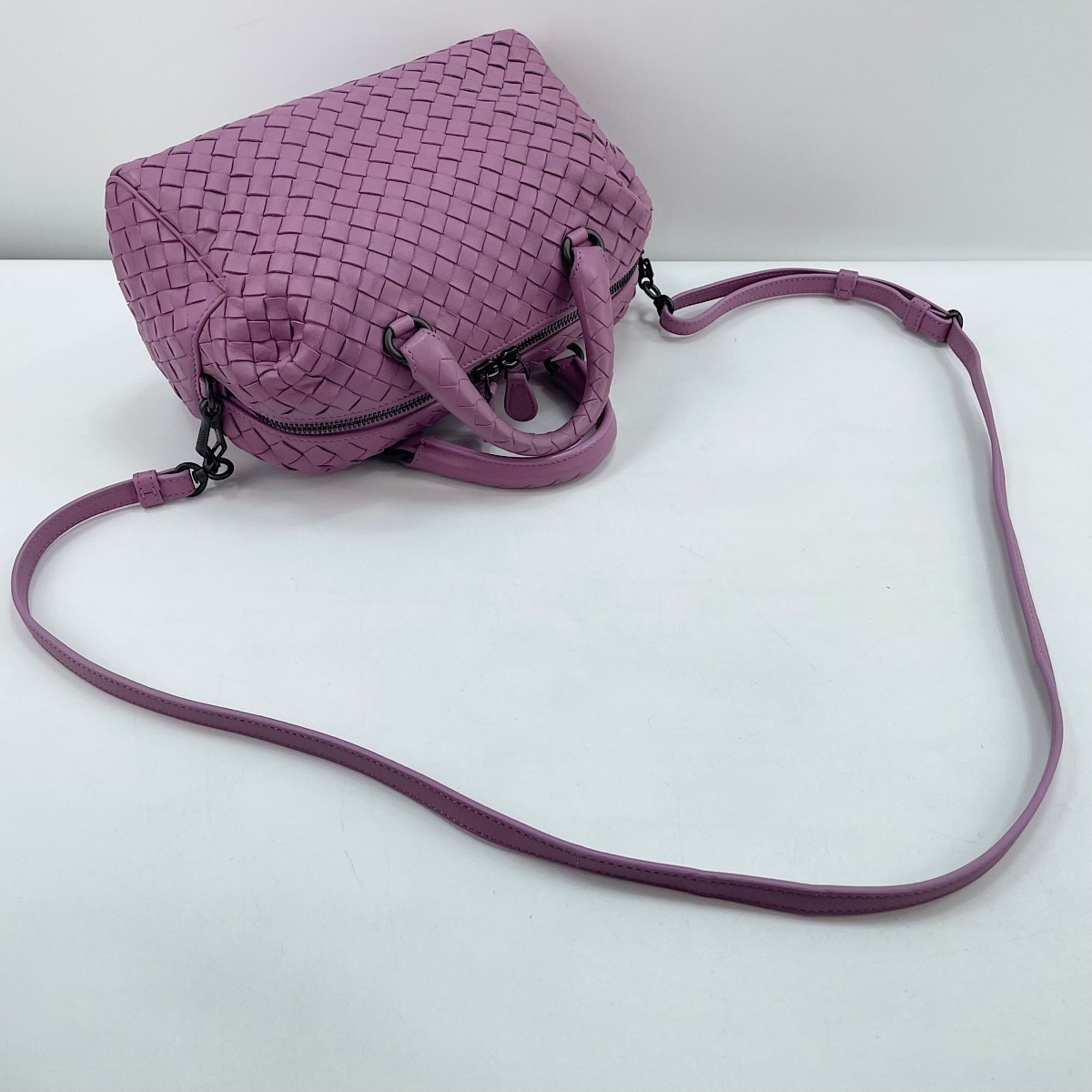 Bottega Veneta Purple Handbag (Pre-Owned)
