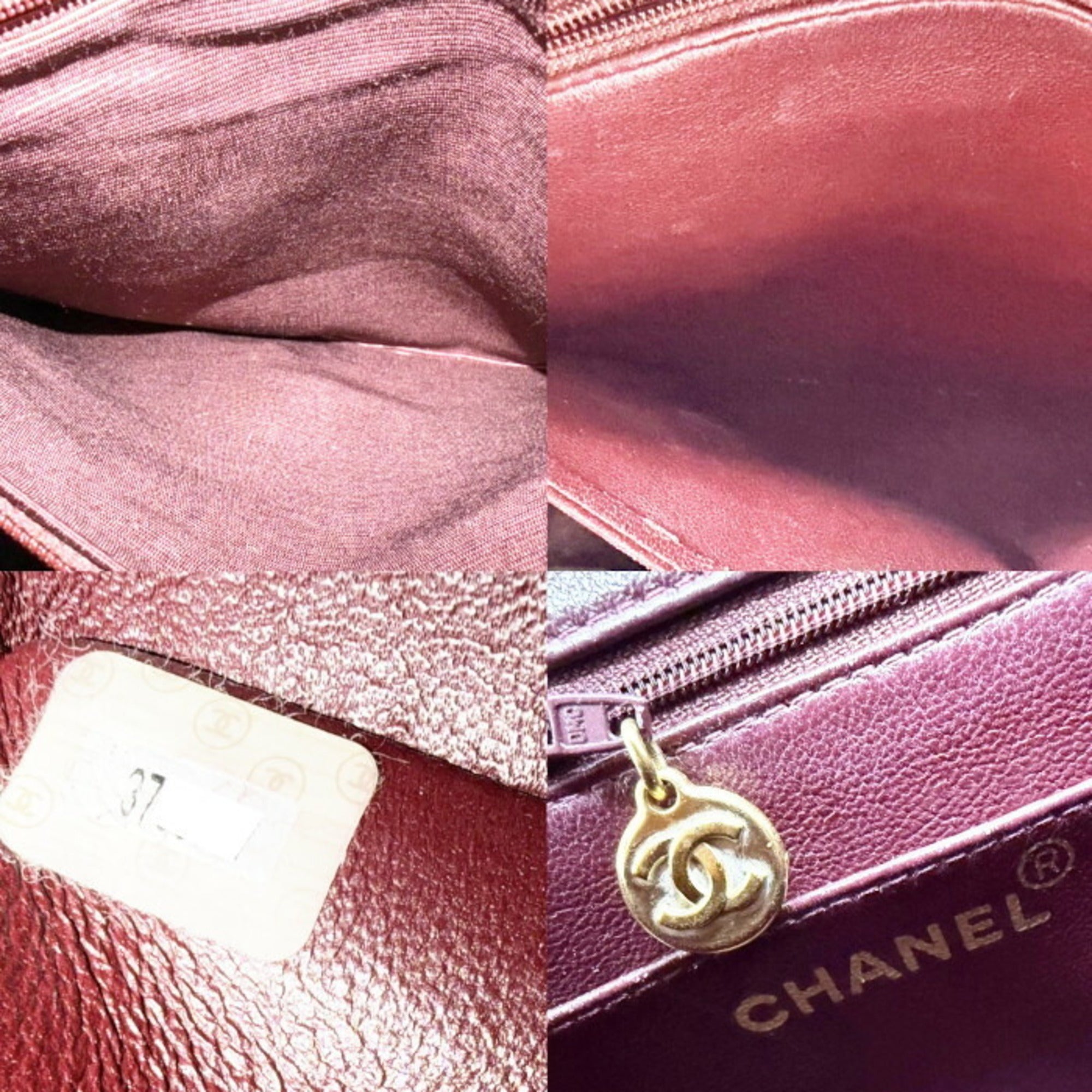 Chanel Black Leather Backpack (Pre-Owned)