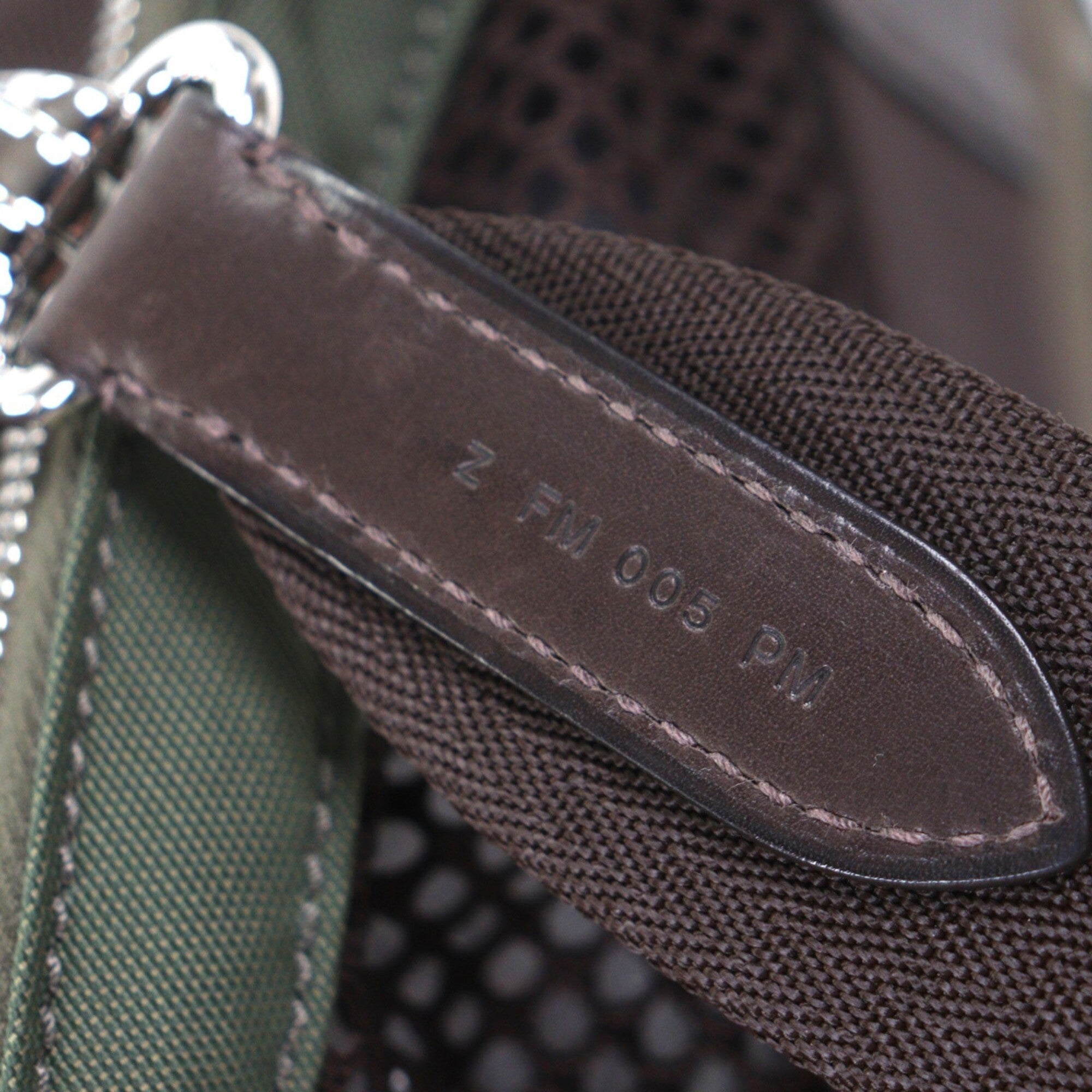 Hermes Khaki Brown Leather Boston Bag (Pre-Owned)