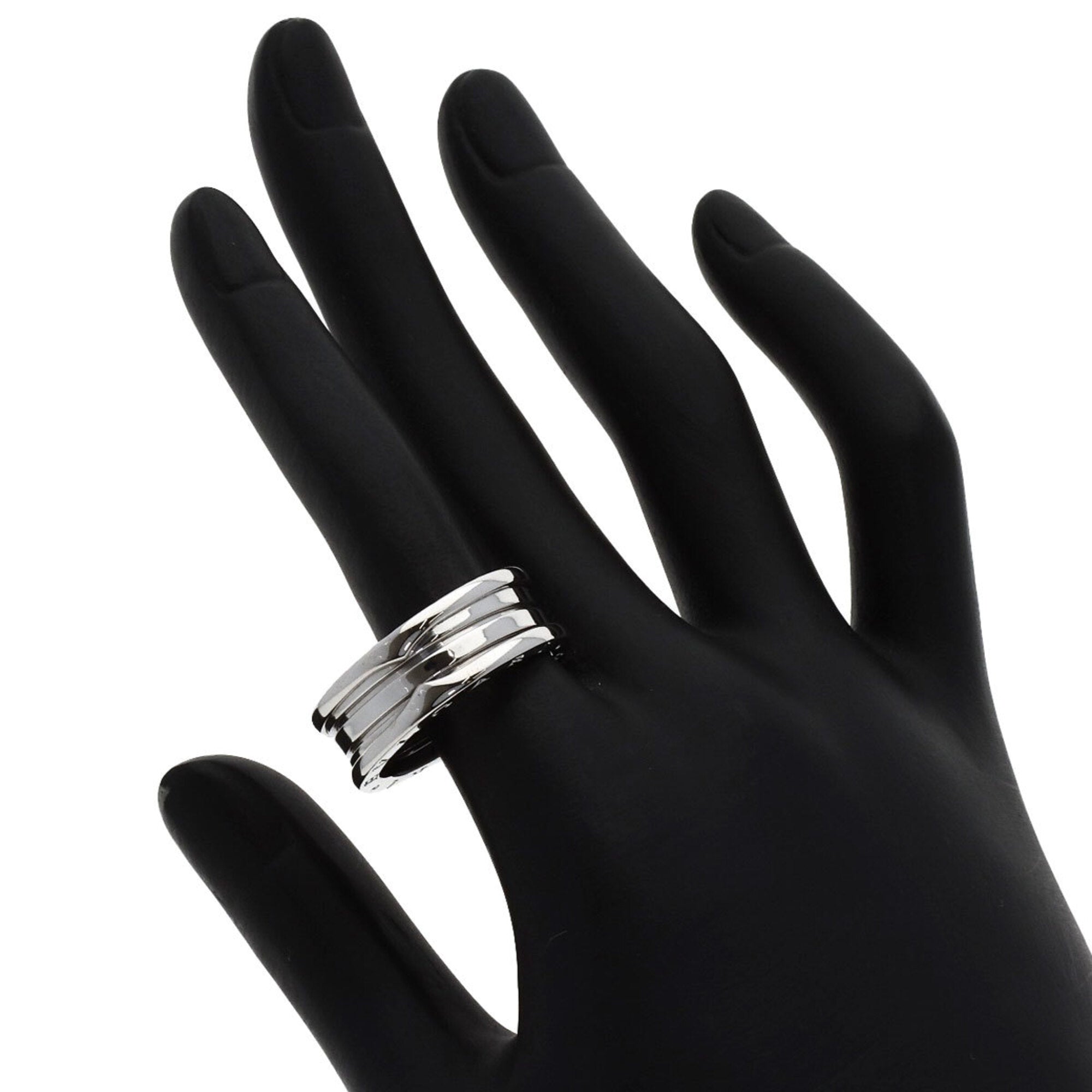 Bvlgari White Gold (18K) Band Ring (Pre-Owned)