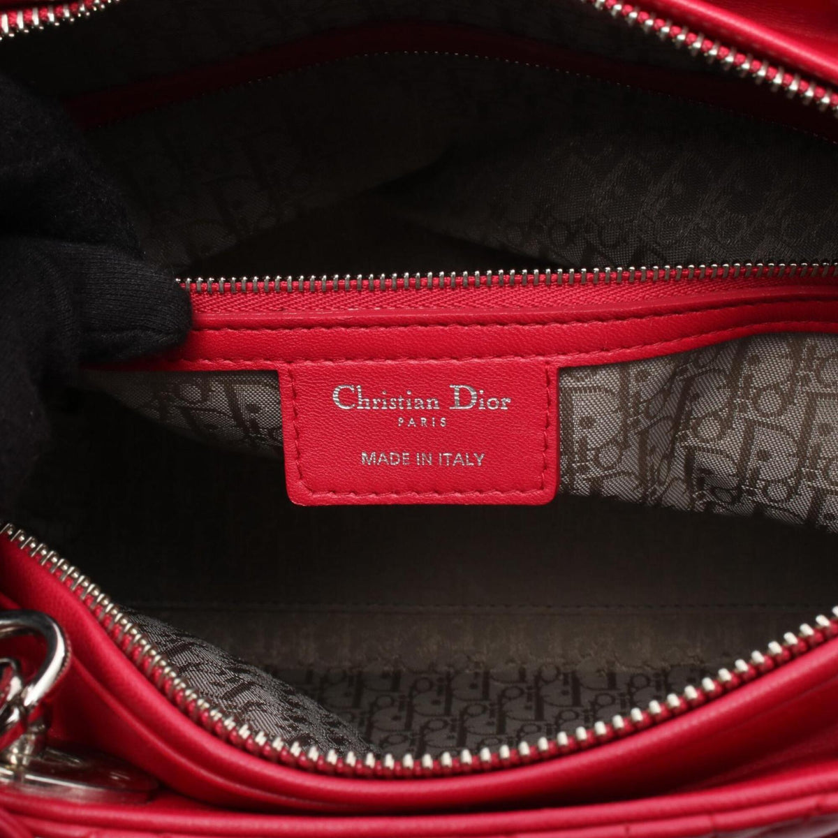 Christian Dior Lady Dior Pink Leather Handbag (Pre-Owned)