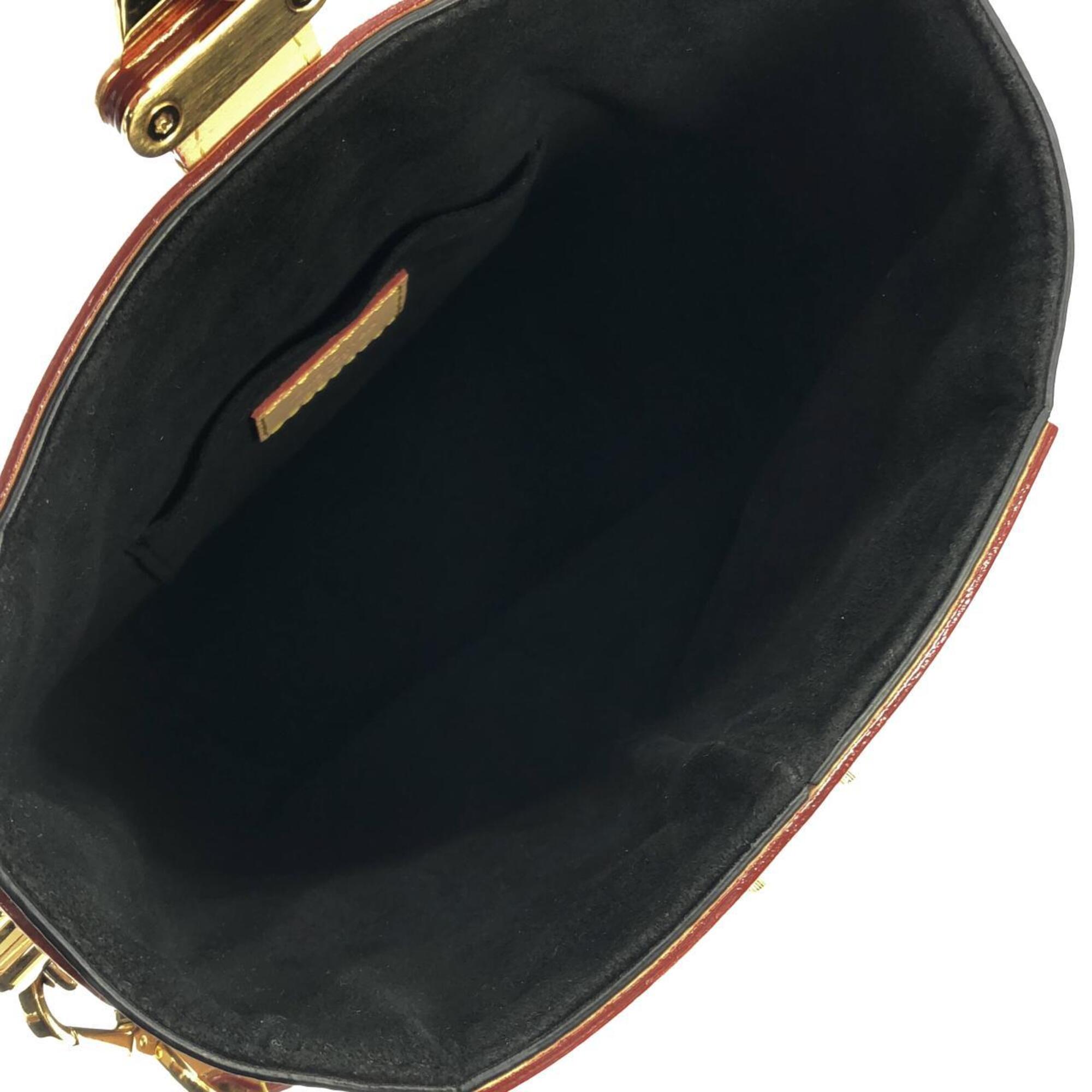 Louis Vuitton Marron Coated Canvas Handbag (Pre-Owned)