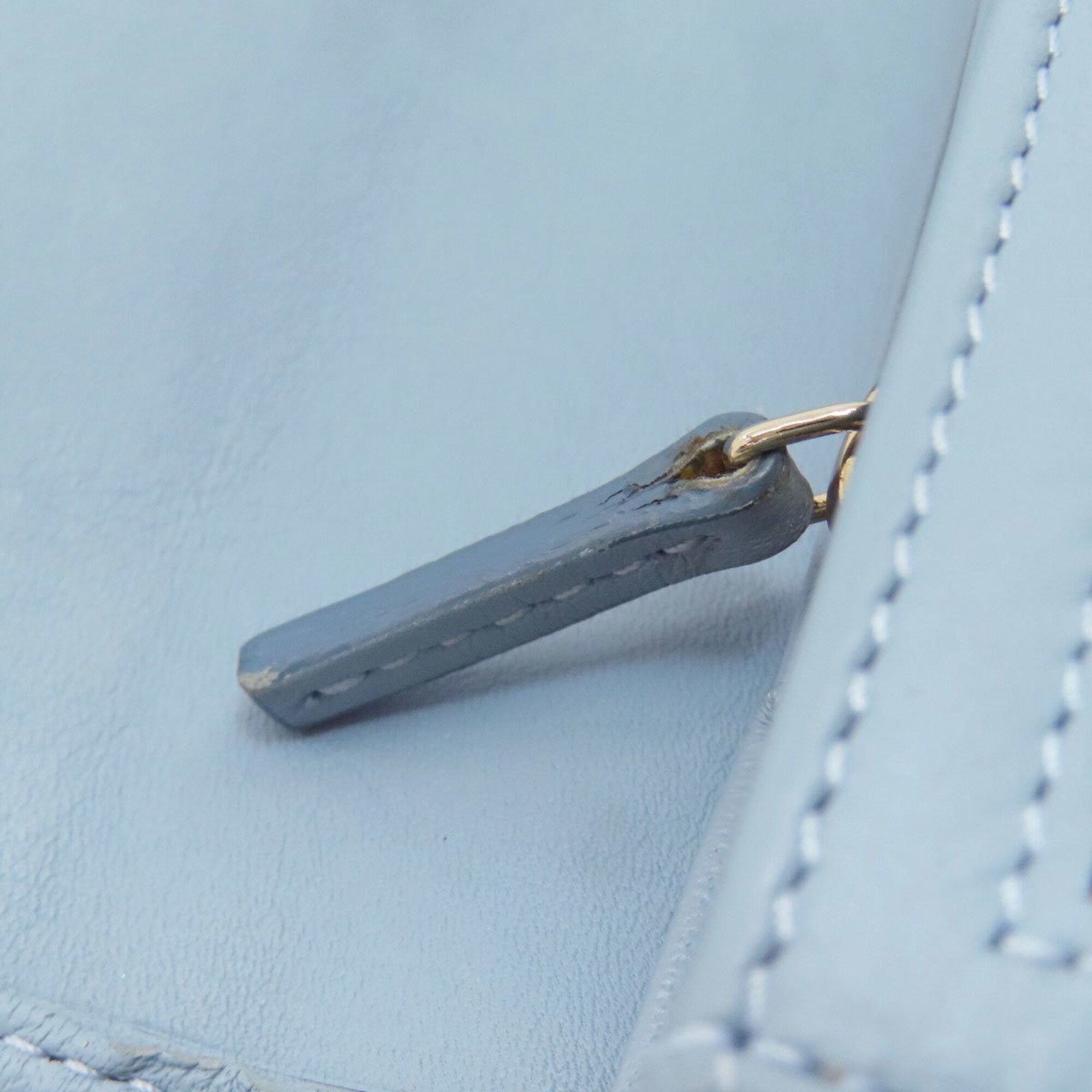 Fendi Zucchino Brown Light Blue Zucchino Long Wallet (Bi-Fold) (Pre-Owned)