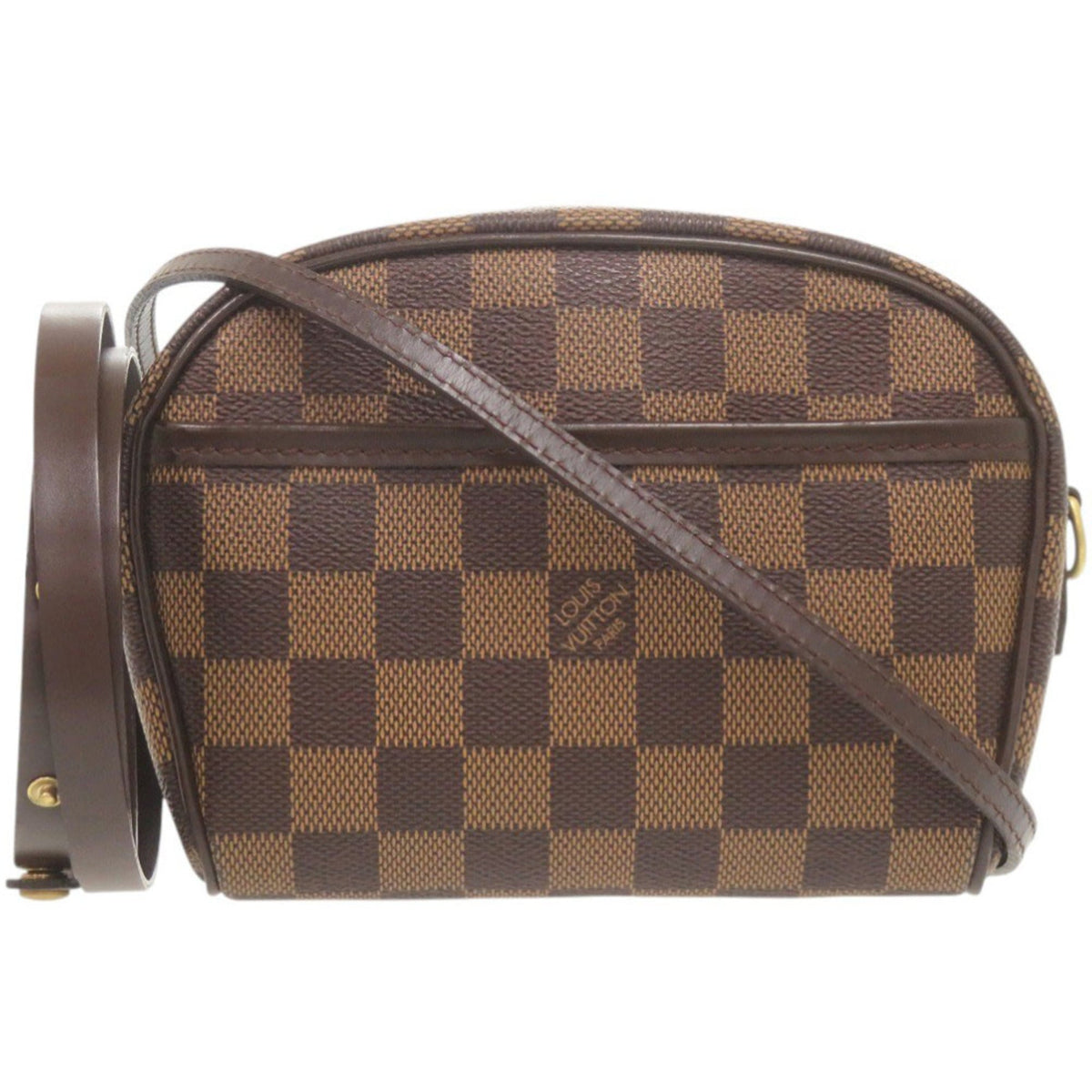 Louis Vuitton Damier Brown Damier Canvas Pochette Shoulder Bag (Pre-Owned)