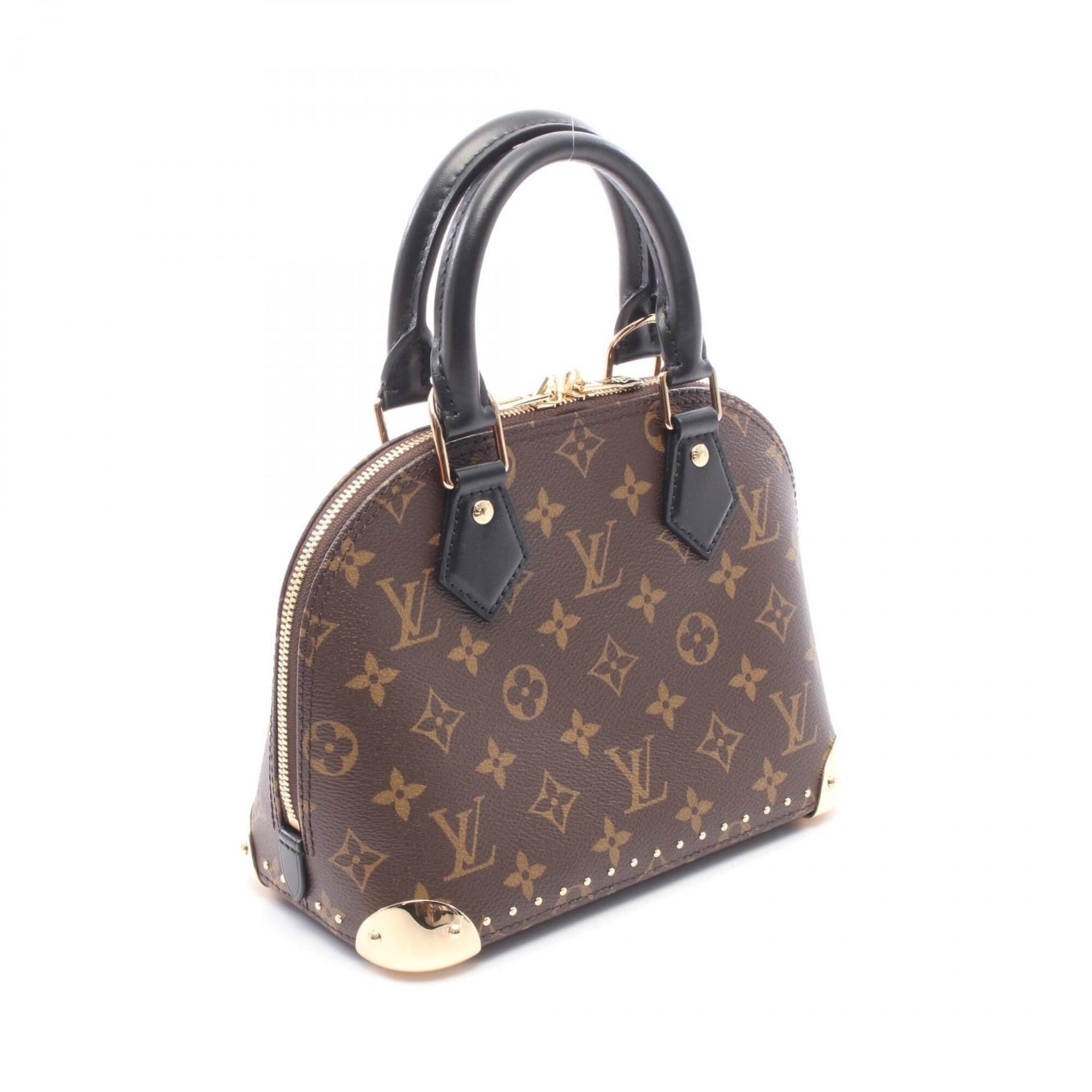 Louis Vuitton Black Brown Monogram Monogram Handbag (Pre-Owned)