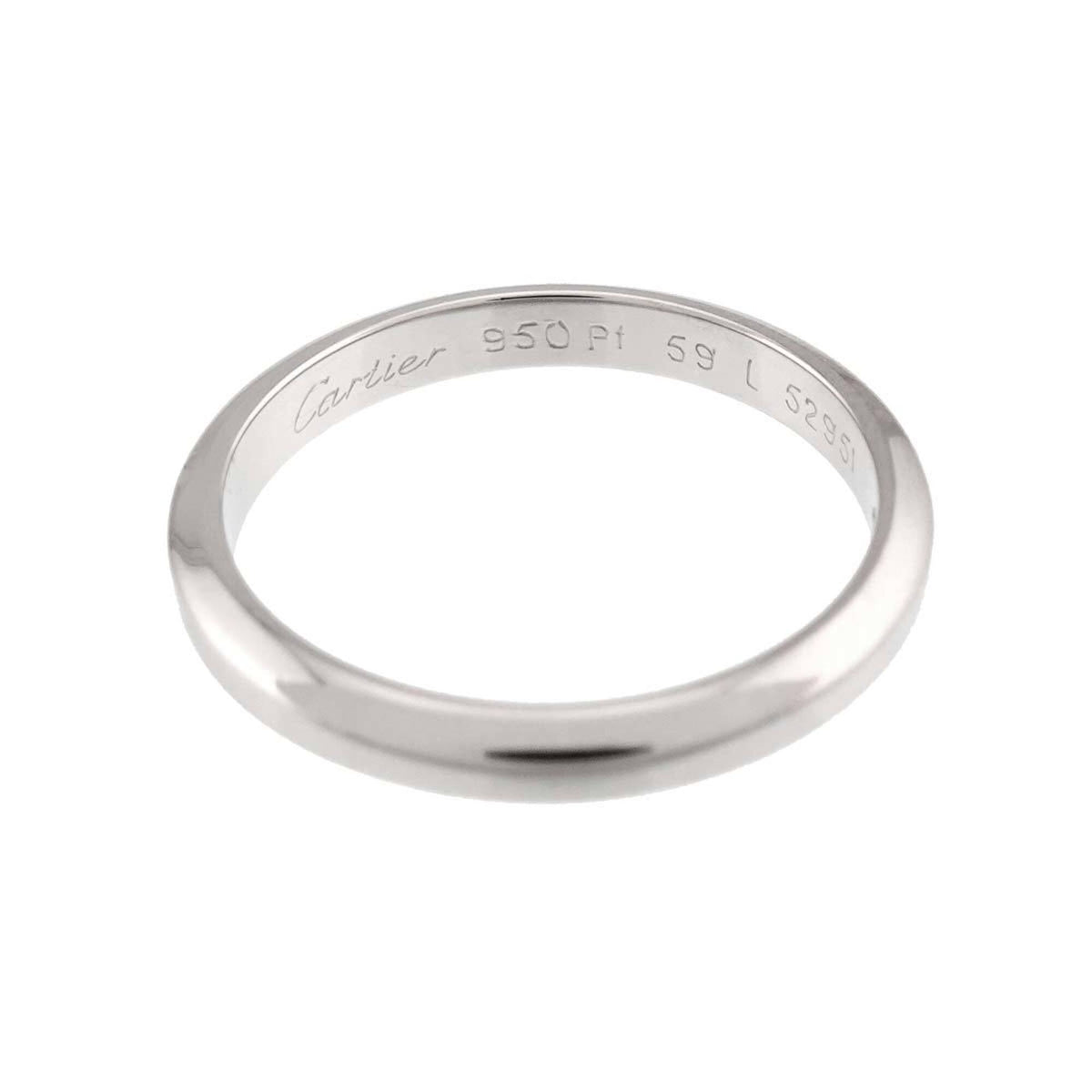 Cartier Platinum 950 Band Ring (Pre-Owned)