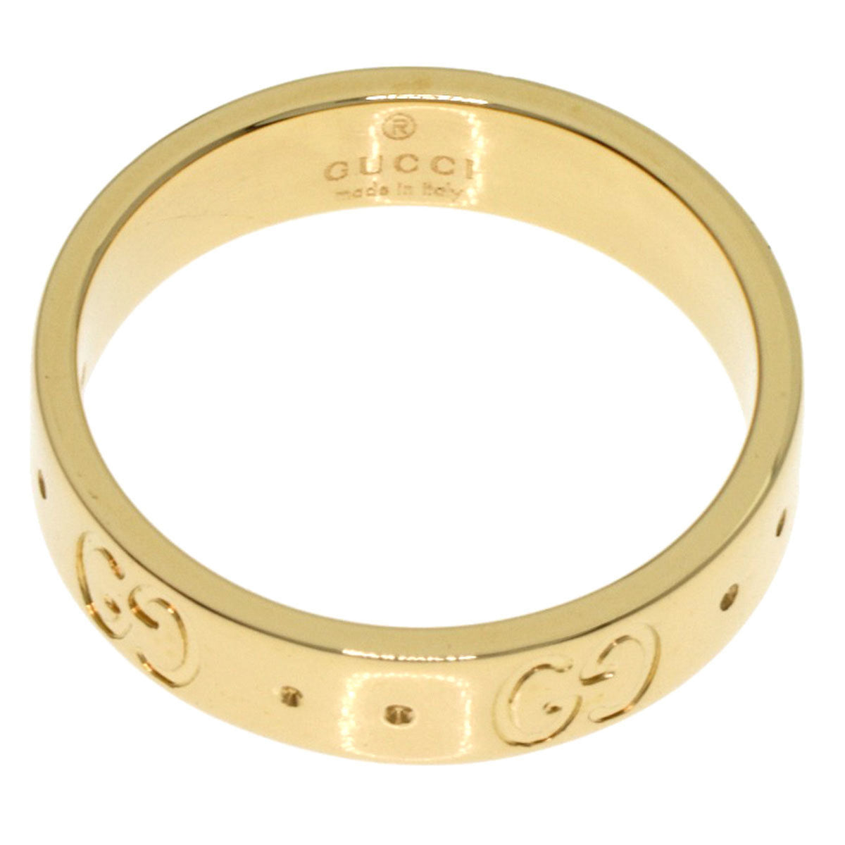 Gucci Yellow Gold (18K) Band Ring (Pre-Owned)