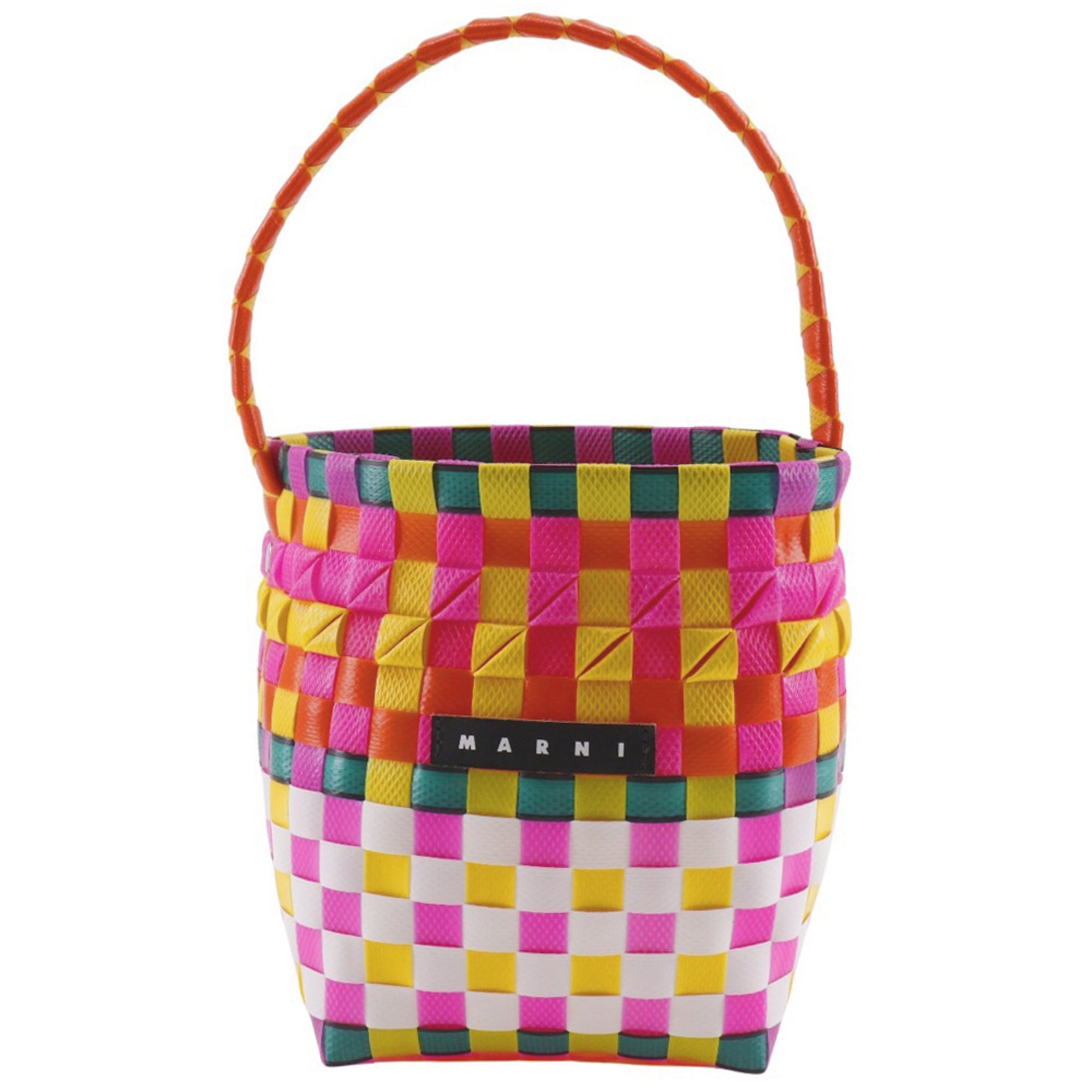 Marni Multi-Color Orange Polypropylene Handbag (Pre-Owned)