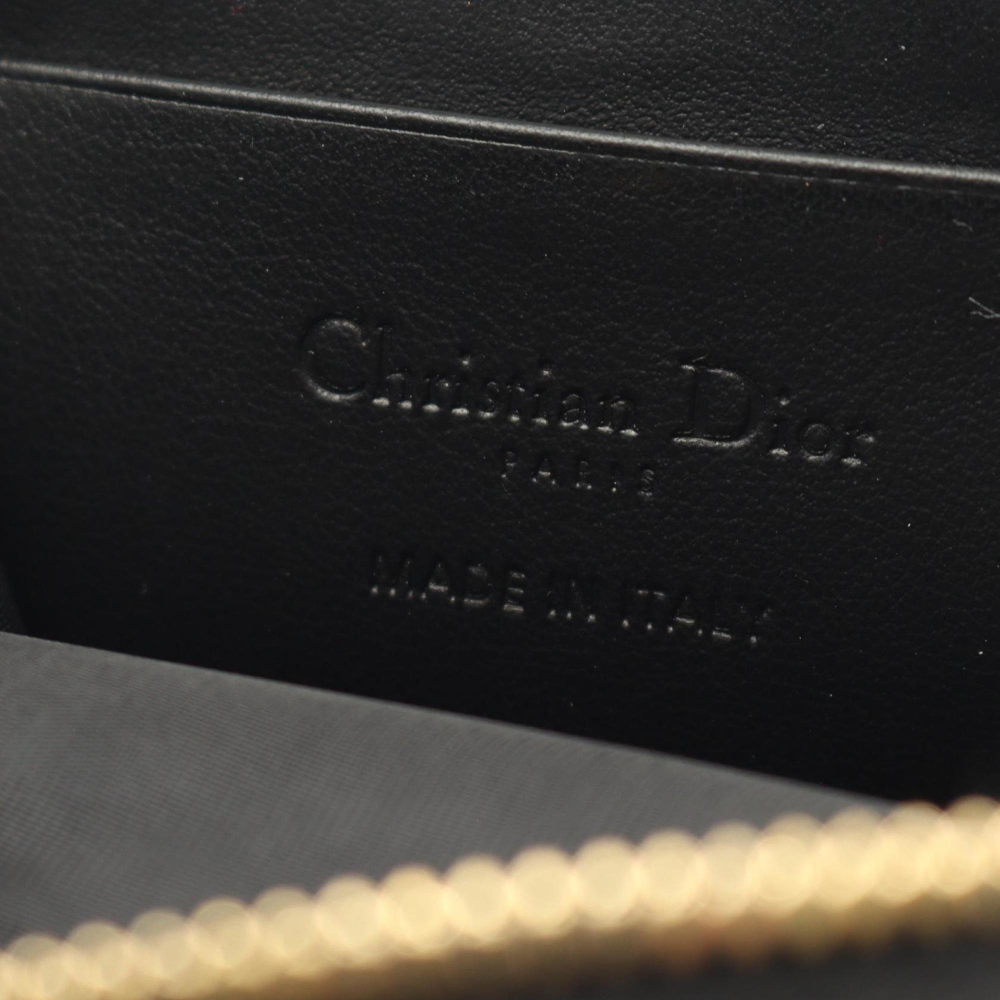 Christian Dior Black Pink Leather Handbag (Pre-Owned)