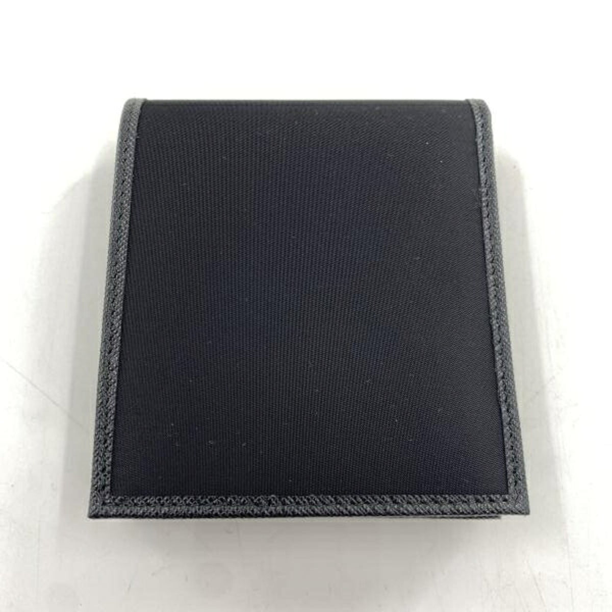 Prada Black Leather Card Wallet (Pre-Owned)