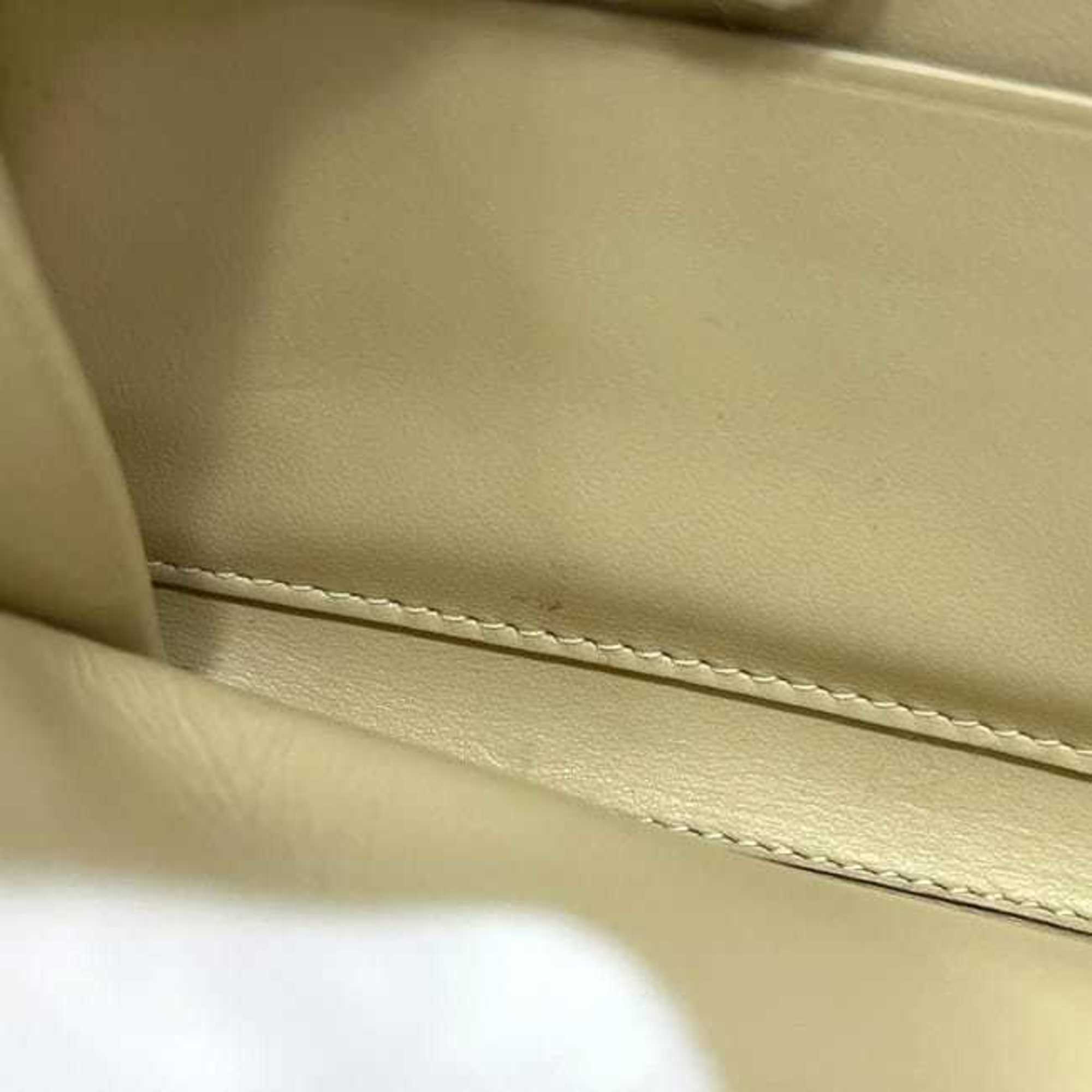 Bottega Veneta Beige Intrecciato Long Wallet (Bi-Fold) (Pre-Owned)