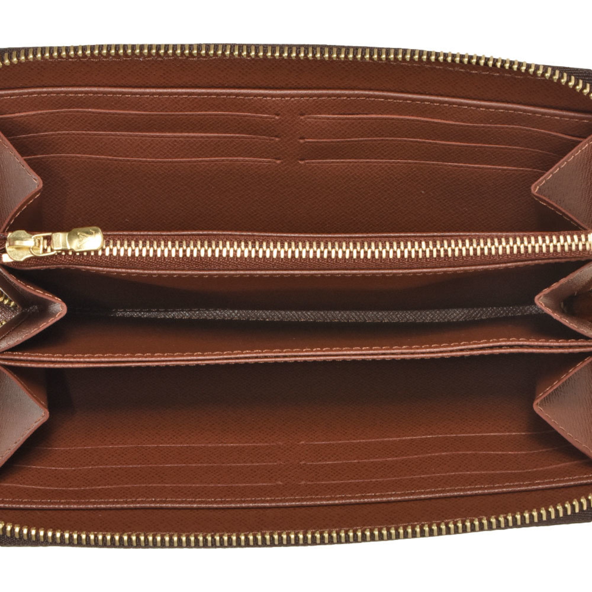 Louis Vuitton Monogram Brown Monogram Long Wallet (Bi-Fold) (Pre-Owned)
