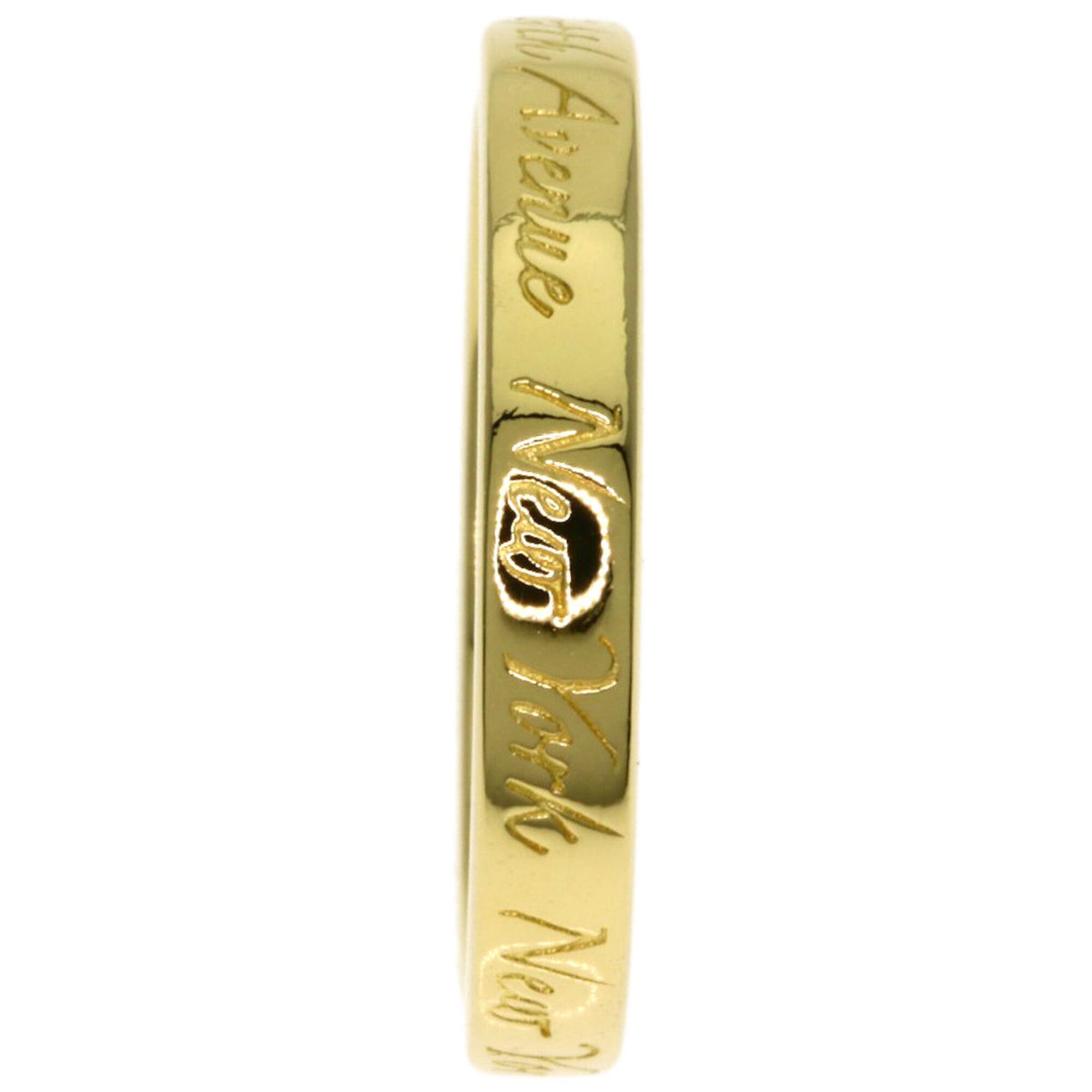Tiffany Yellow Gold (18K) Band Ring (Pre-Owned)