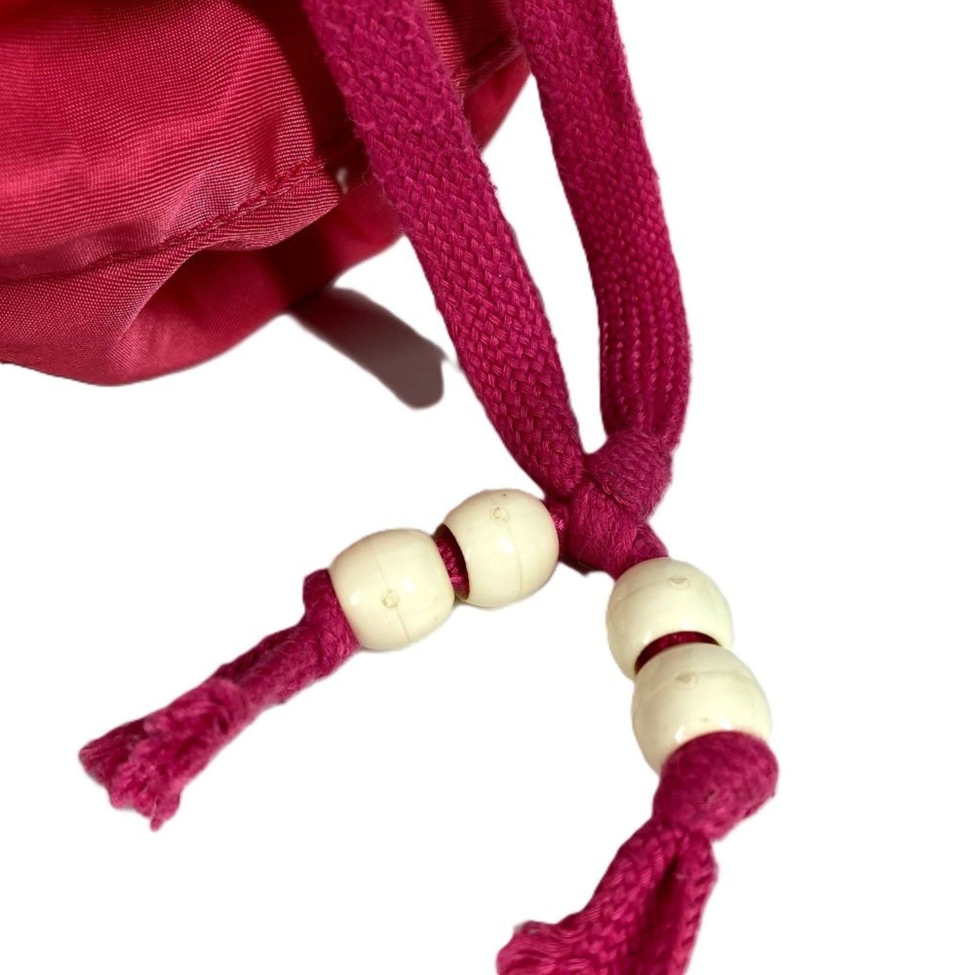 Prada Pink Nylon Handbag Pouch (Pre-Owned)