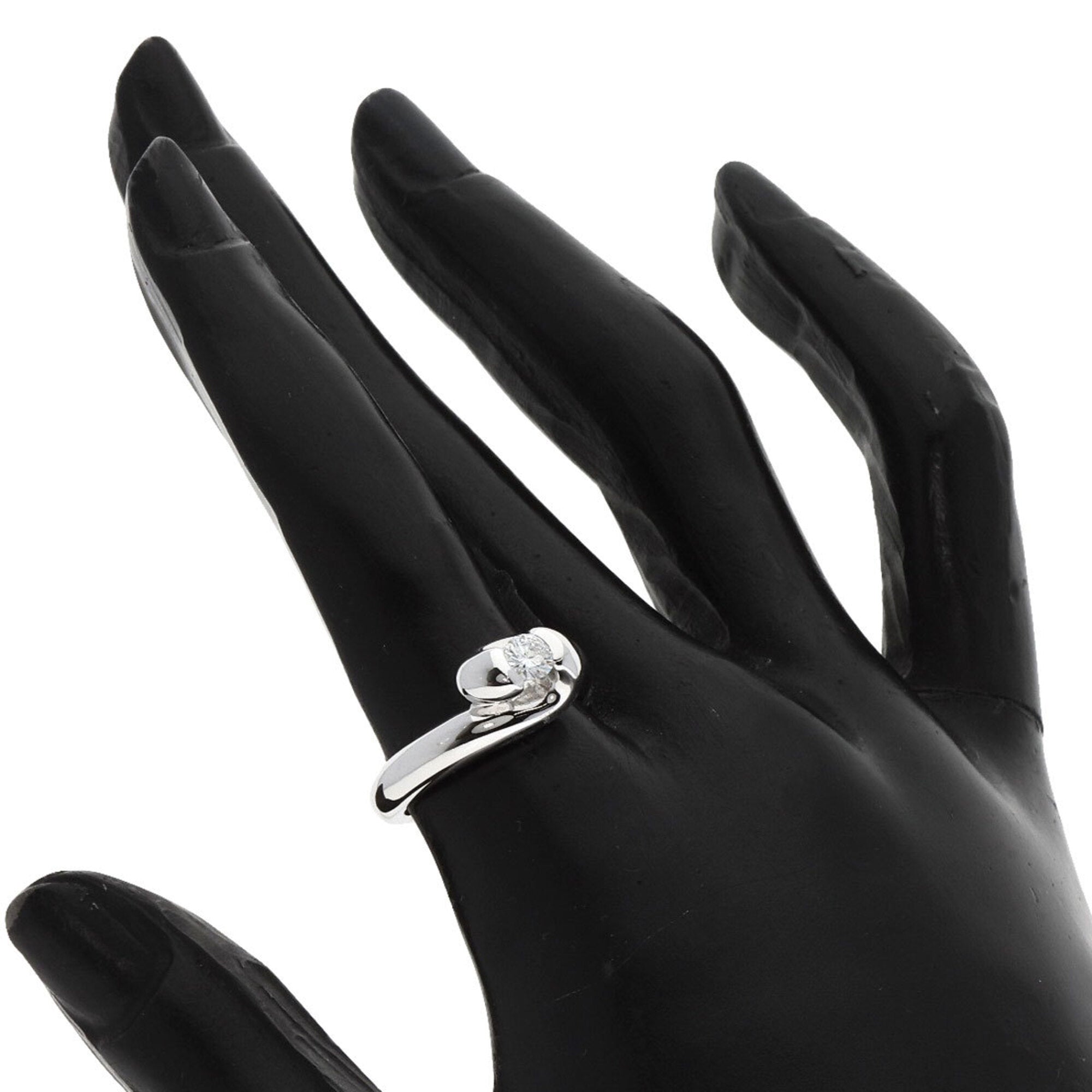 Chaumet White Gold White Gold (18K) Band Ring (Pre-Owned)