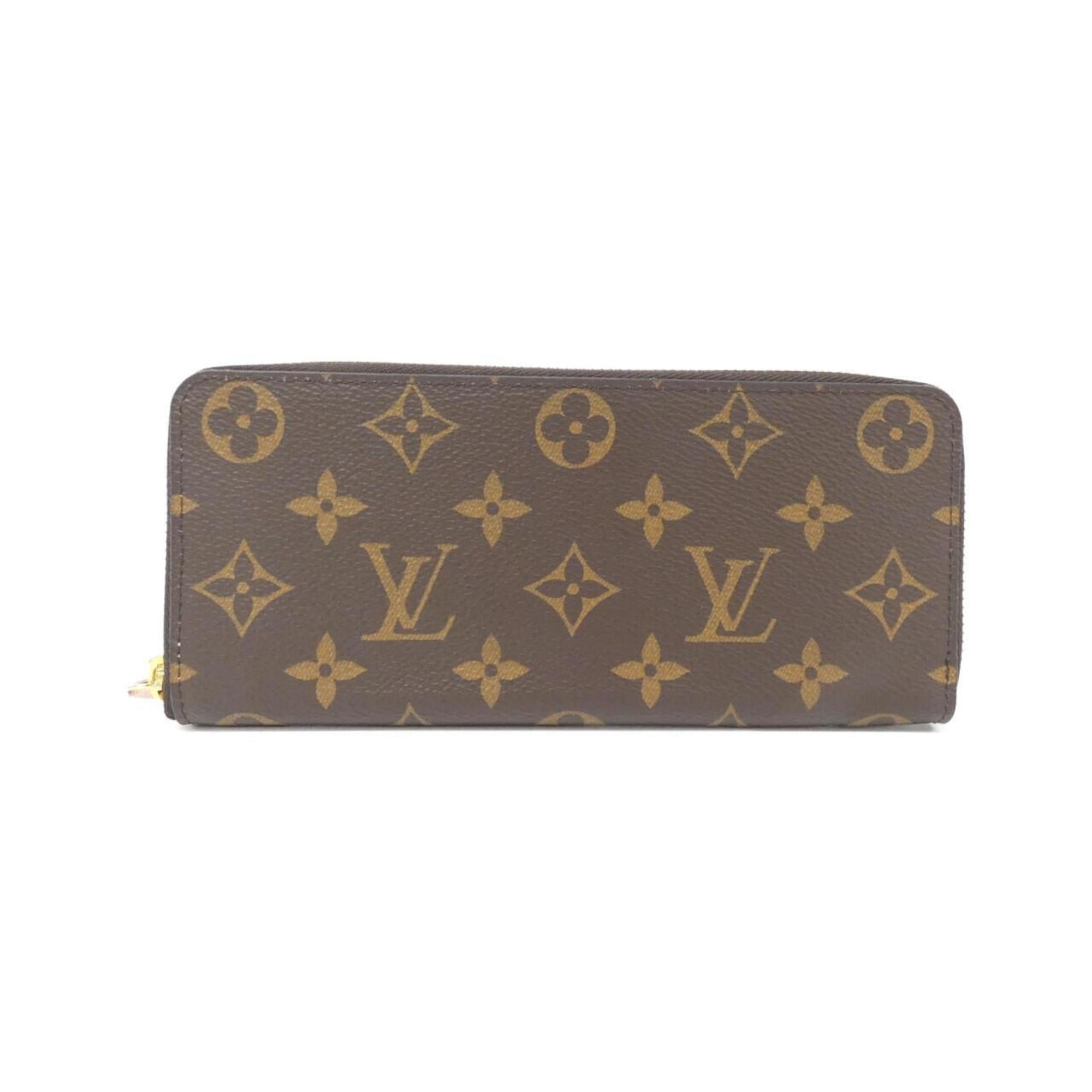 Louis Vuitton Marron Rose Ballerine Coated Canvas Long Wallet (Bi-Fold) (Pre-Owned)