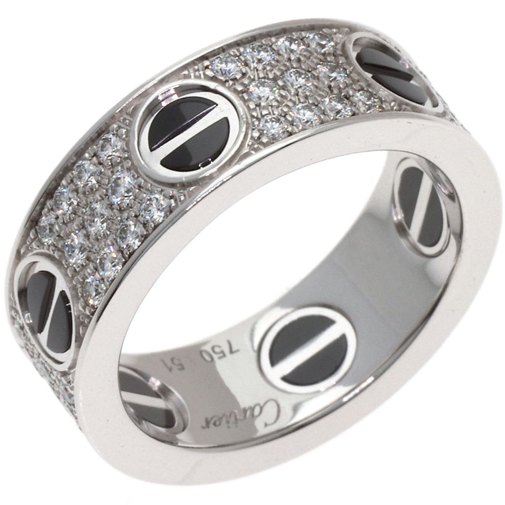 Cartier White Gold (18K) Band Ring (Pre-Owned)