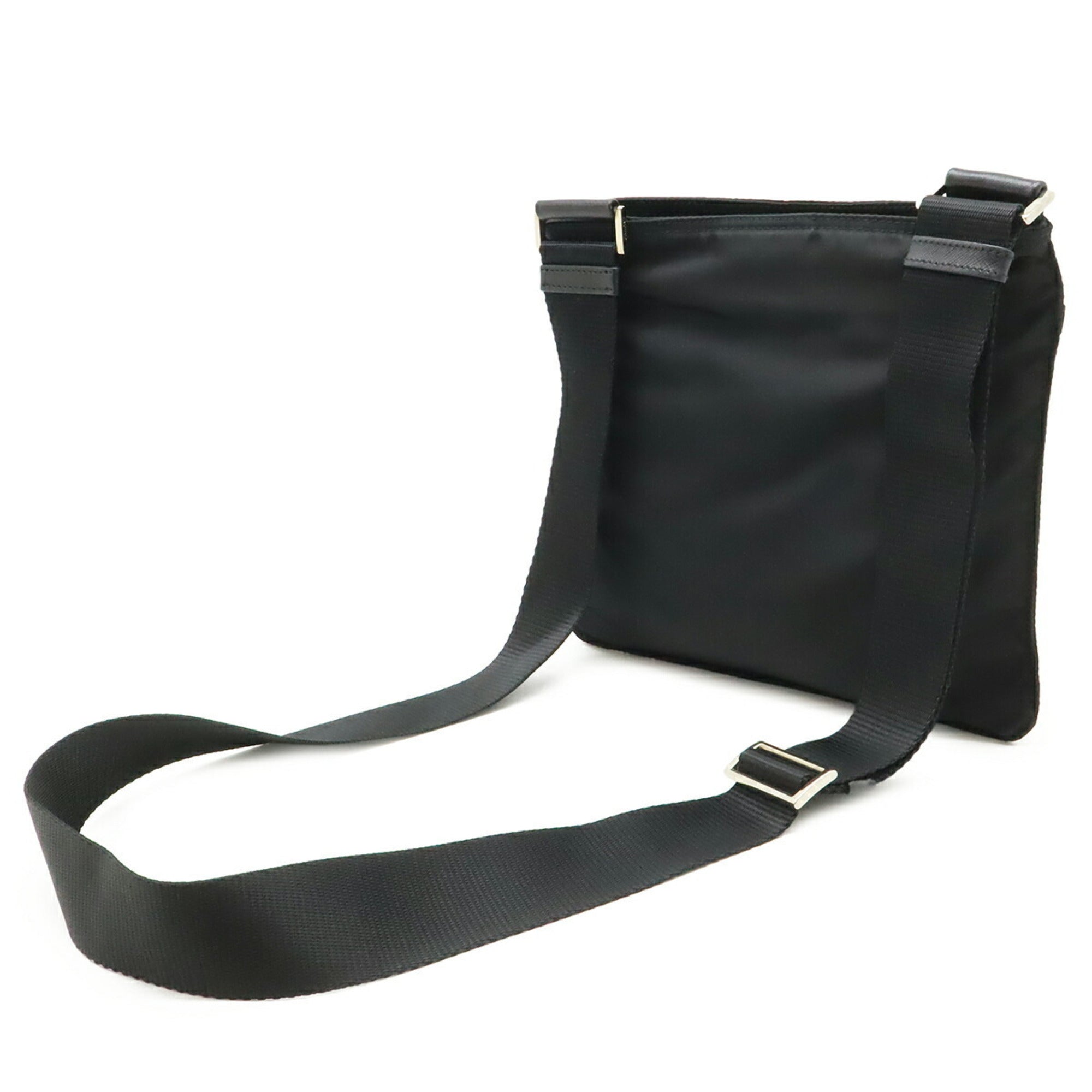 Prada Black Nero Nylon Shoulder Bag (Pre-Owned)