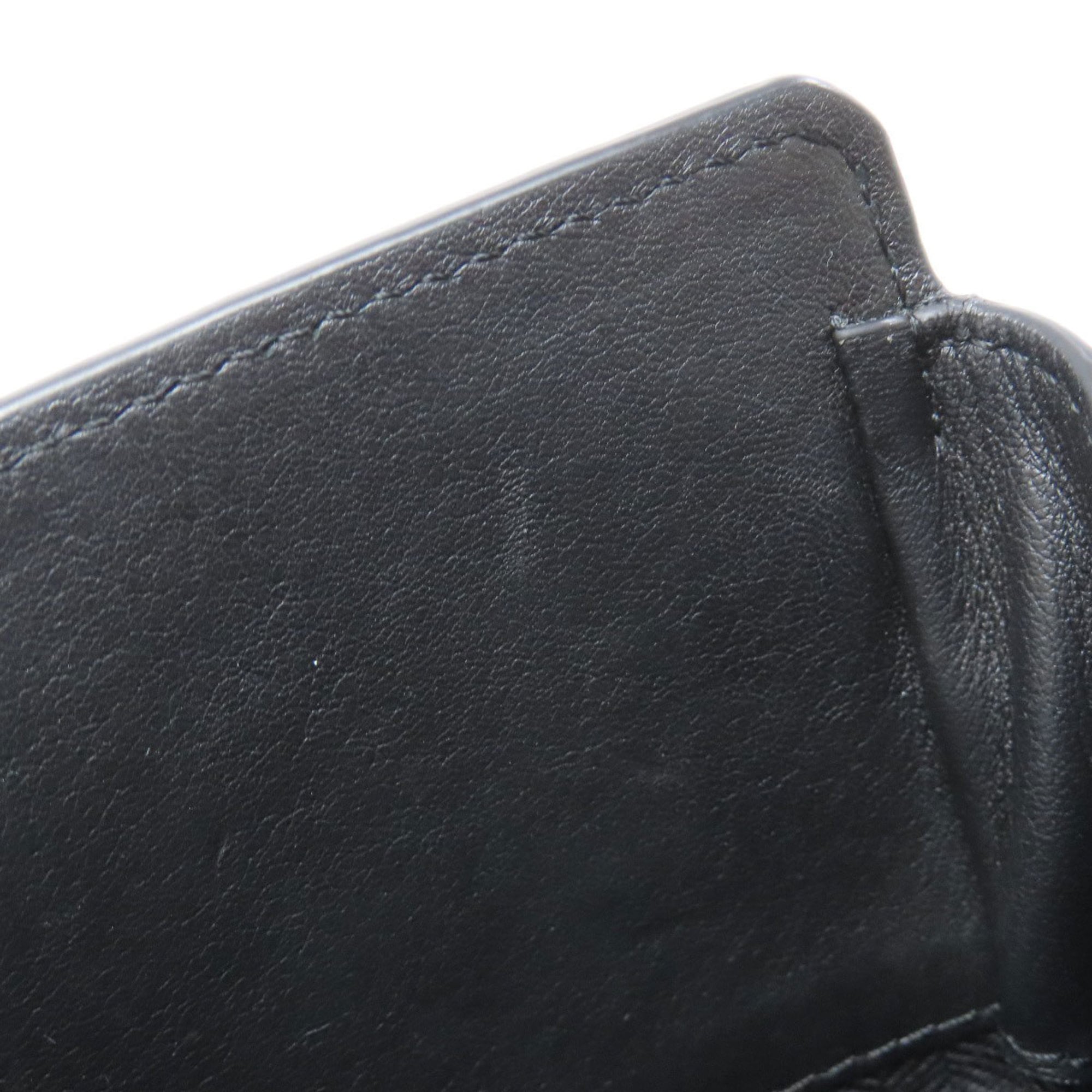 Loewe Black Canvas Leather Handbag (Pre-Owned)