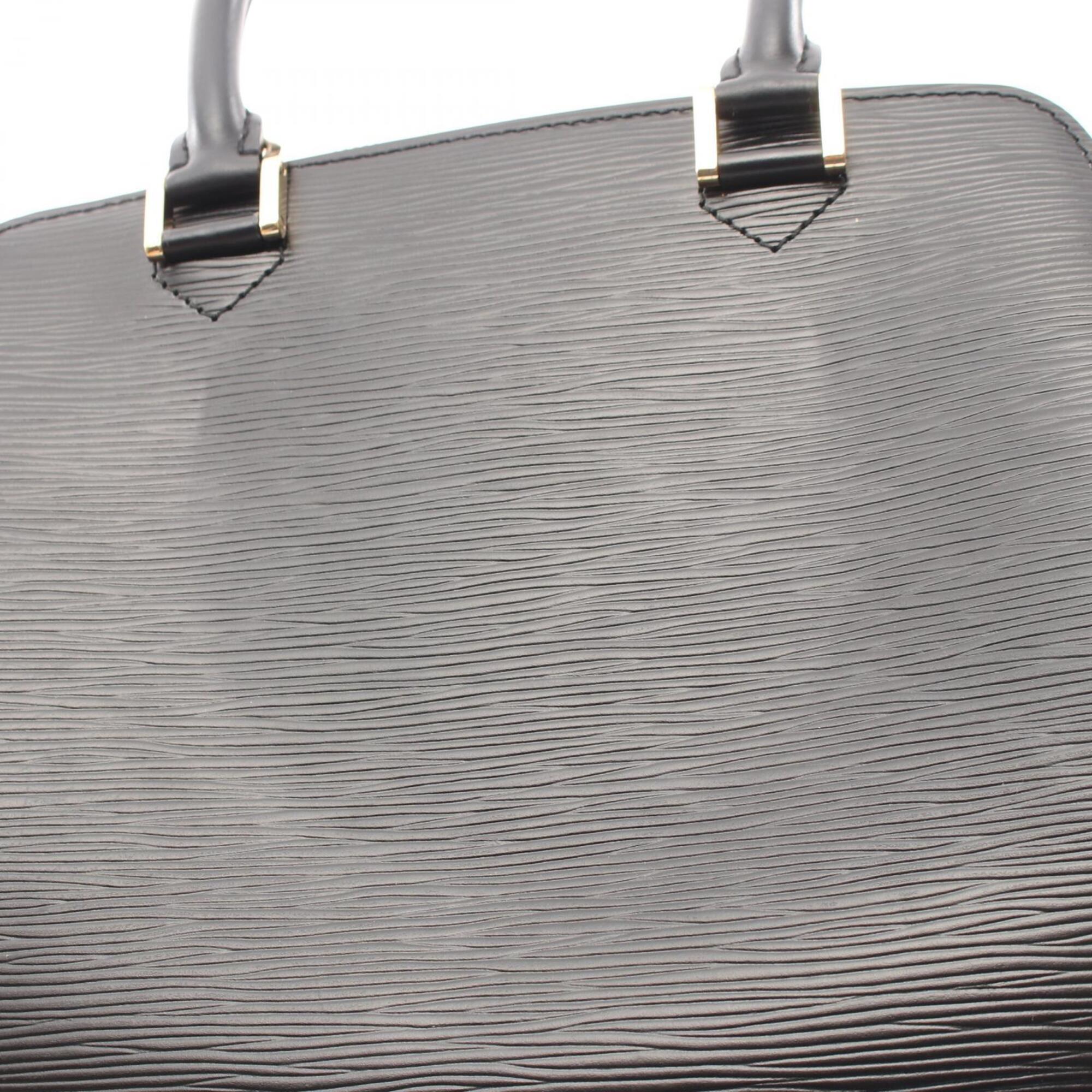 Louis Vuitton Epi Black Noir Leather Handbag (Pre-Owned)