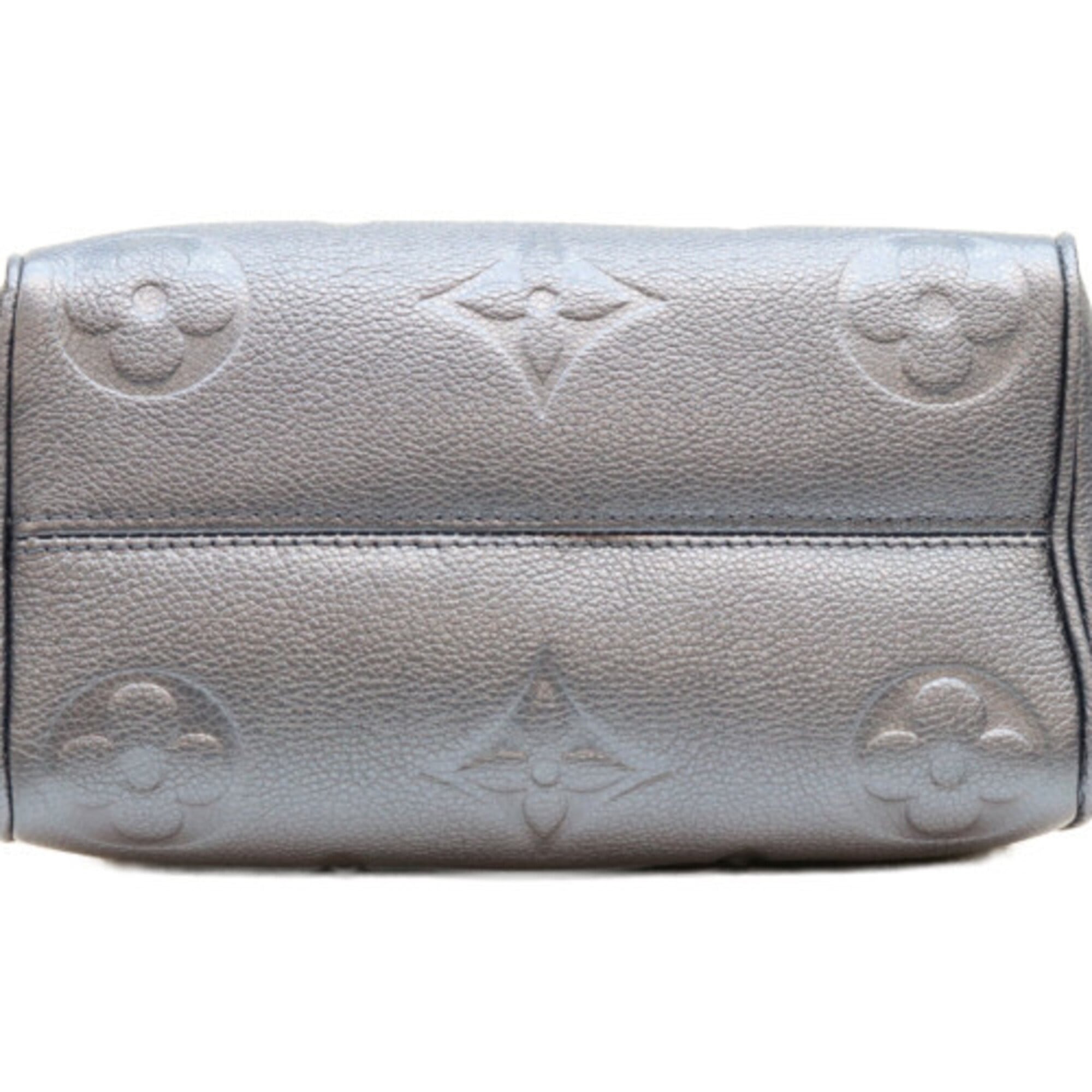 Louis Vuitton Metallic Blue Monogram Empreinte Boston Bag (Pre-Owned)