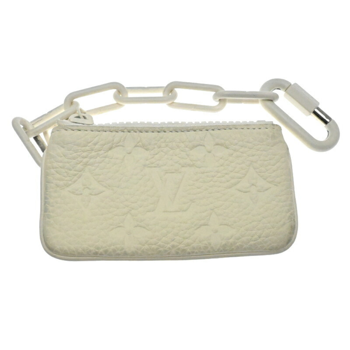 Louis Vuitton White Monogram Pouch (Pre-Owned)