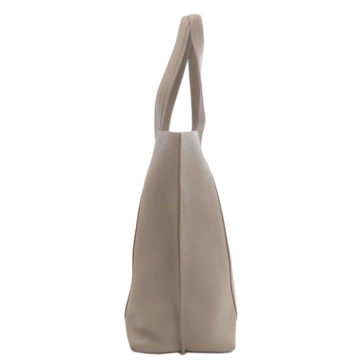 Tod's Gray Leather Tote Bag (Pre-Owned)