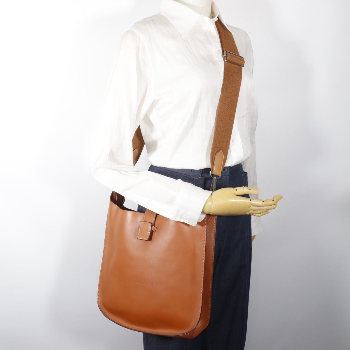 Hermes Brown Shoulder Bag (Pre-Owned)