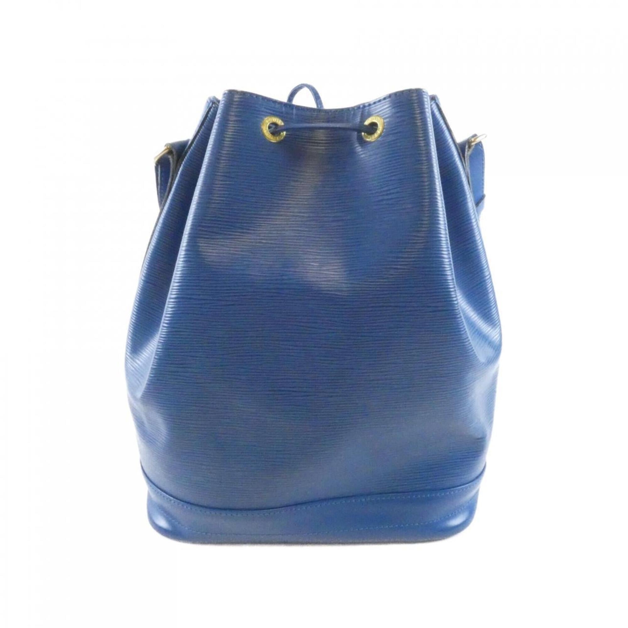 Louis Vuitton Blue Leather Shoulder Bag (Pre-Owned)