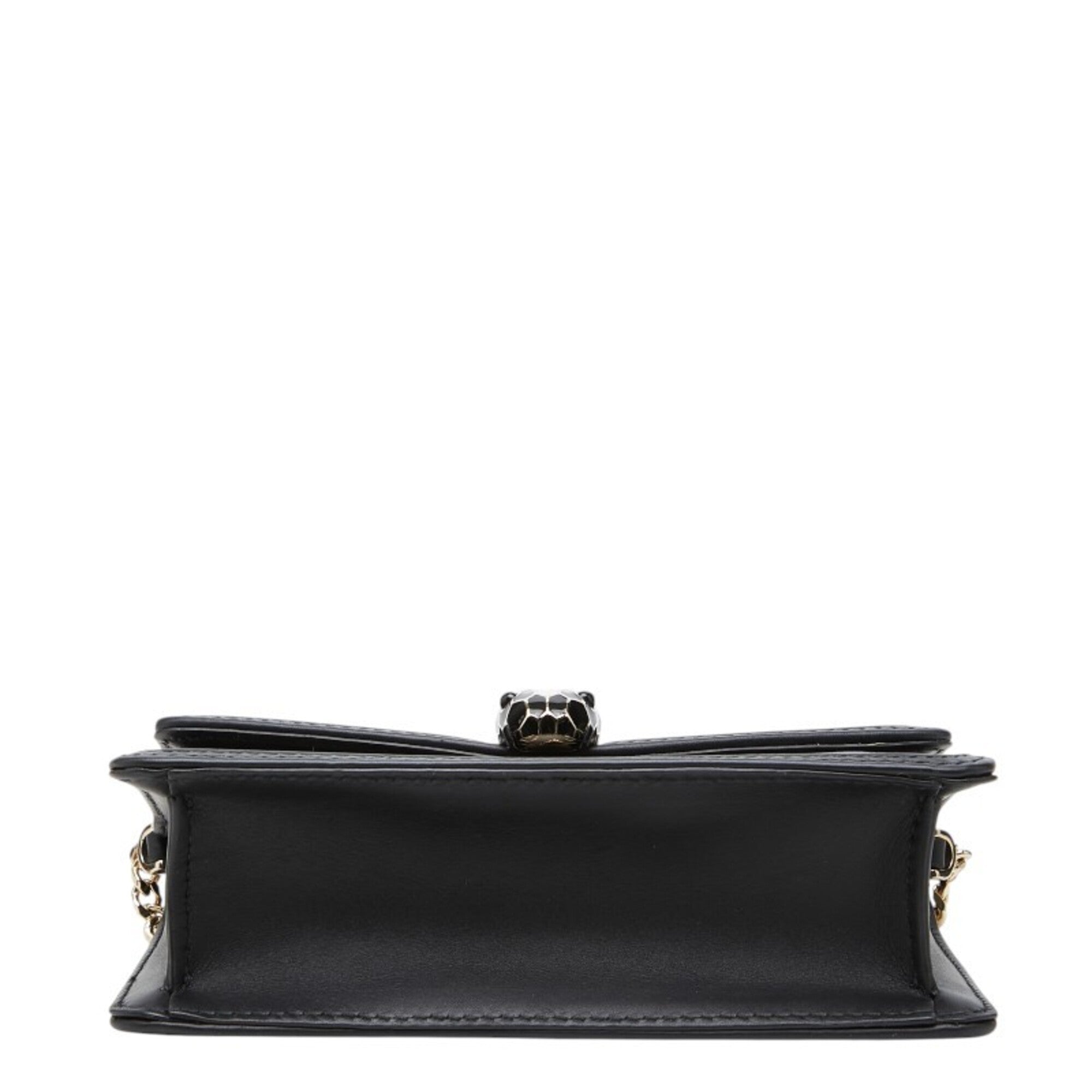 Bvlgari Black Leather Shoulder Bag (Pre-Owned)