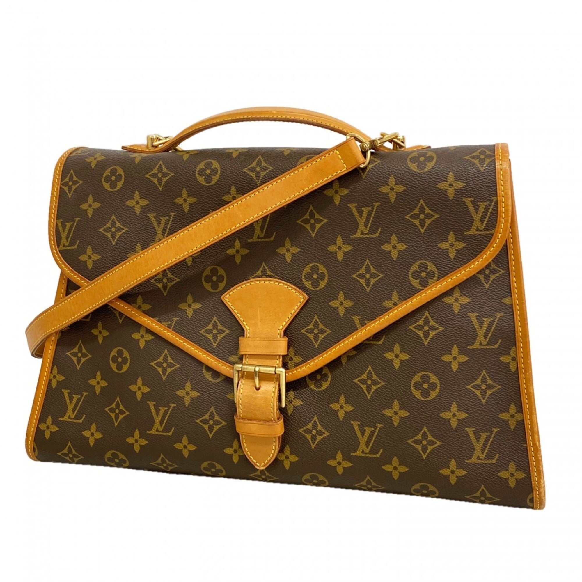 Louis Vuitton Brown Handbag (Pre-Owned)