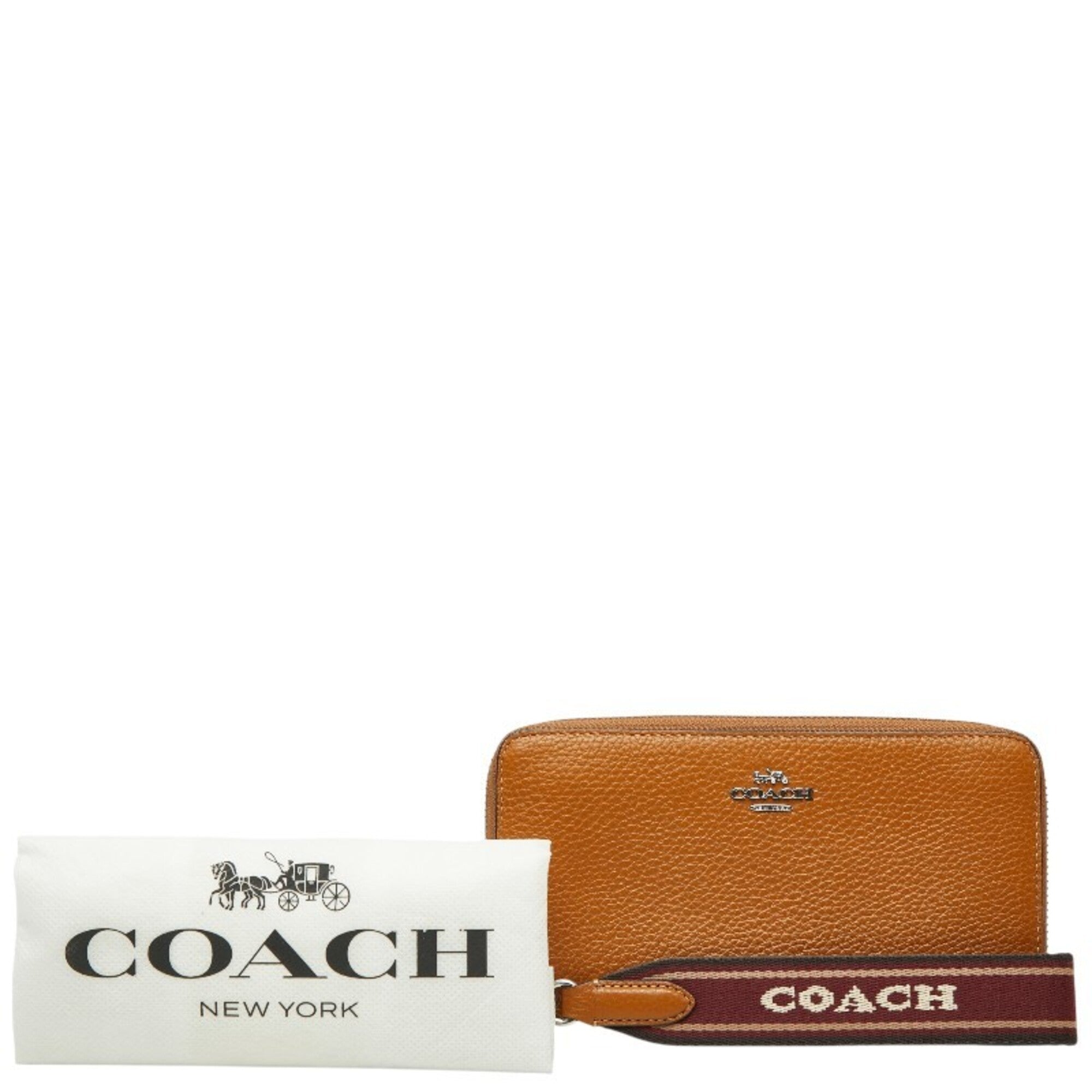 Gucci Brown Leather Long Wallet (Bi-Fold) (Pre-Owned)