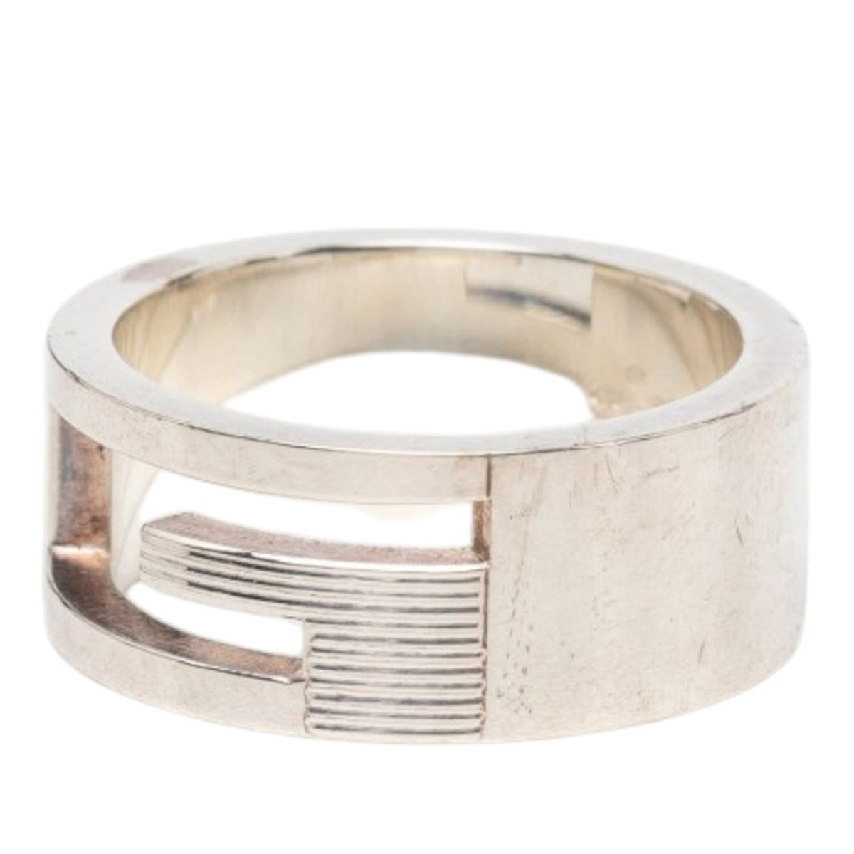 Gucci Silver Silver 925 Band Ring (Pre-Owned)