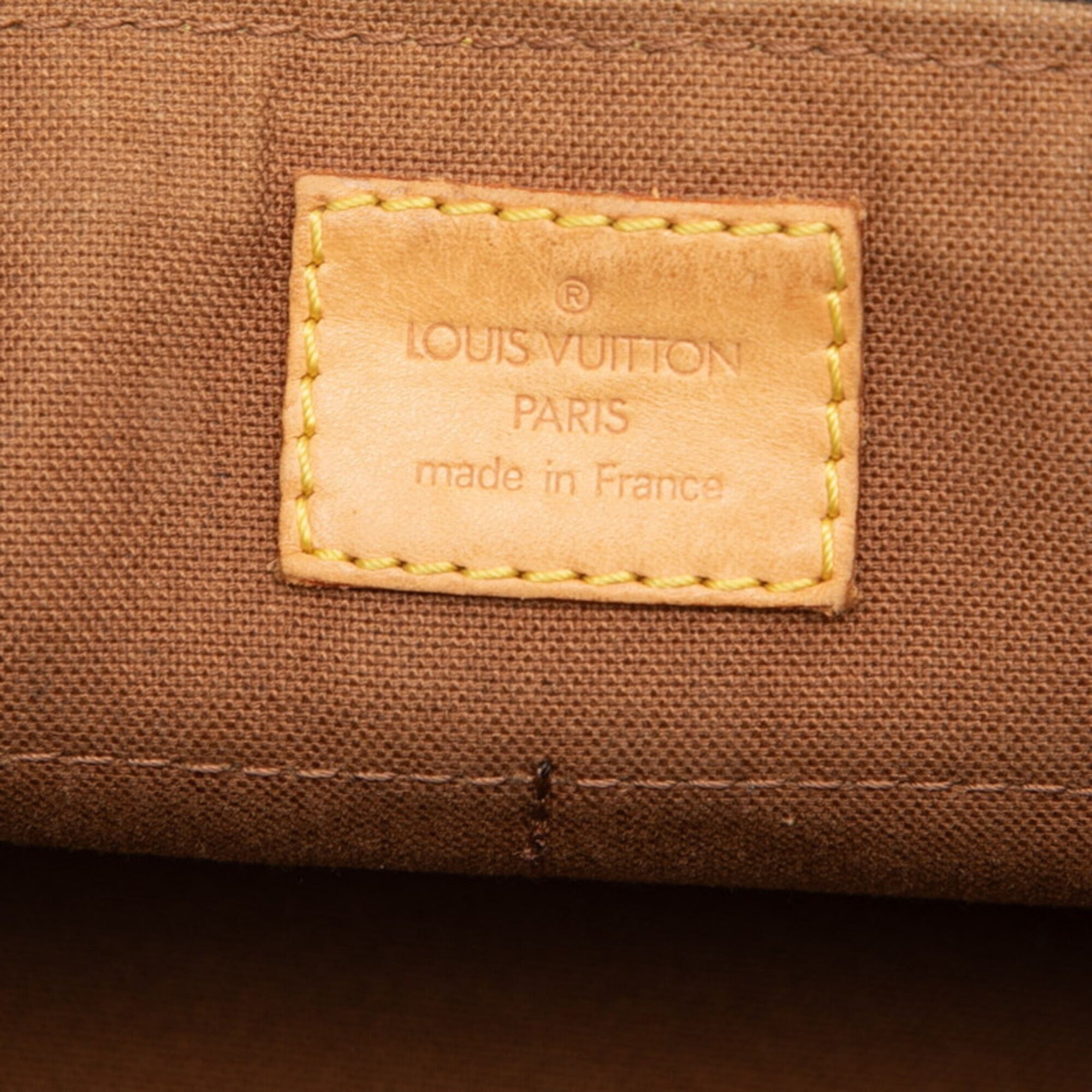Louis Vuitton Brown Pvc Leather Shoulder Bag (Pre-Owned)