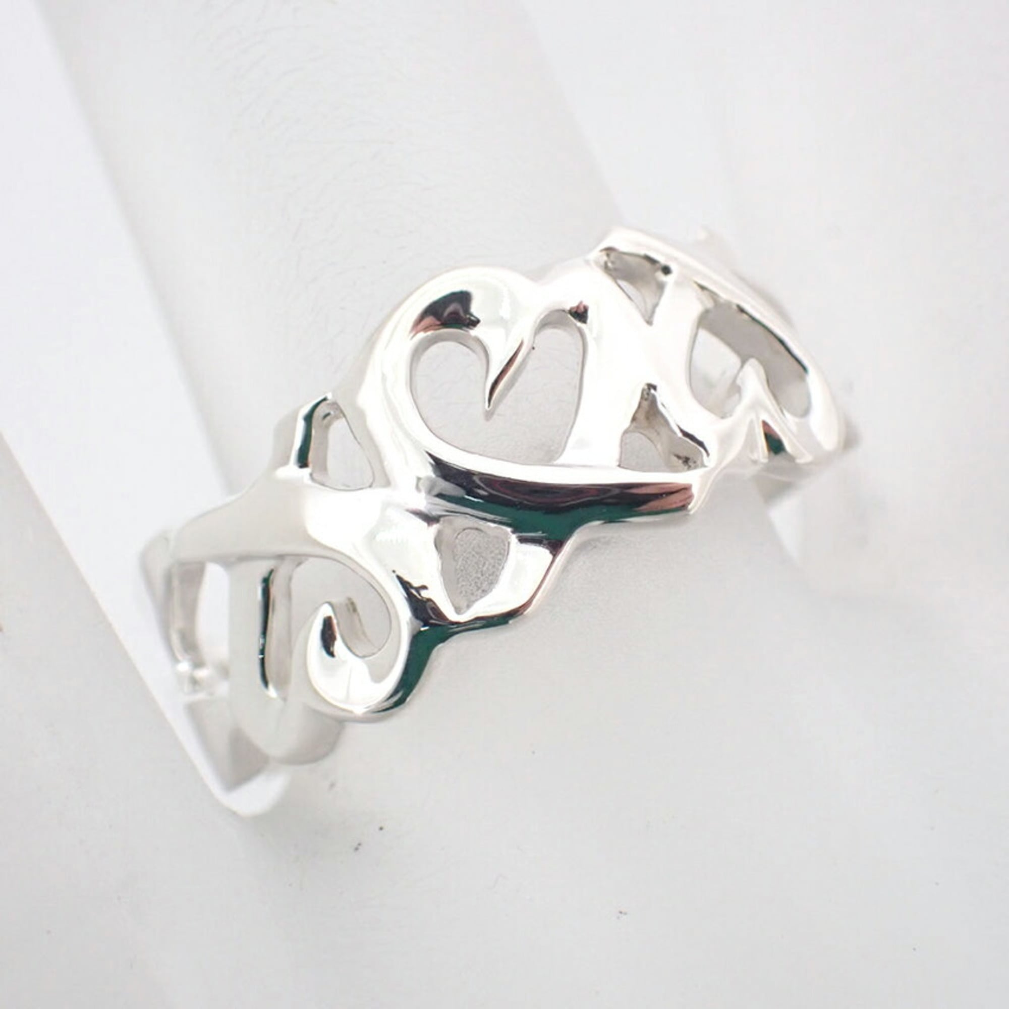 Tiffany Sterling Silver 925 Band Ring (Pre-Owned)