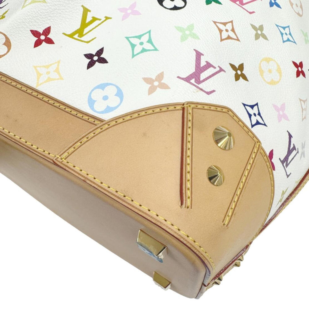 Louis Vuitton Blanc Monogram Multicolore Shoulder Bag (Pre-Owned)